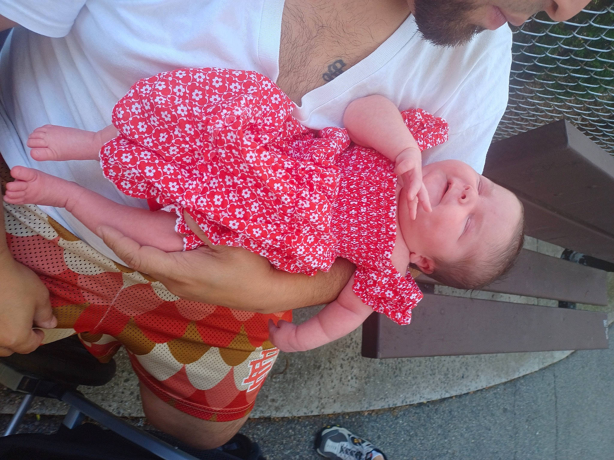 Genesis joined the competition — help win amazing prizes! abdomen, baby, baby_products, baby_toddler_clothing, carmine, fun, happy, human_leg, linens, mouth, nail, pattern, person, pink, play, sandal, textile, thigh, thumb, toddler