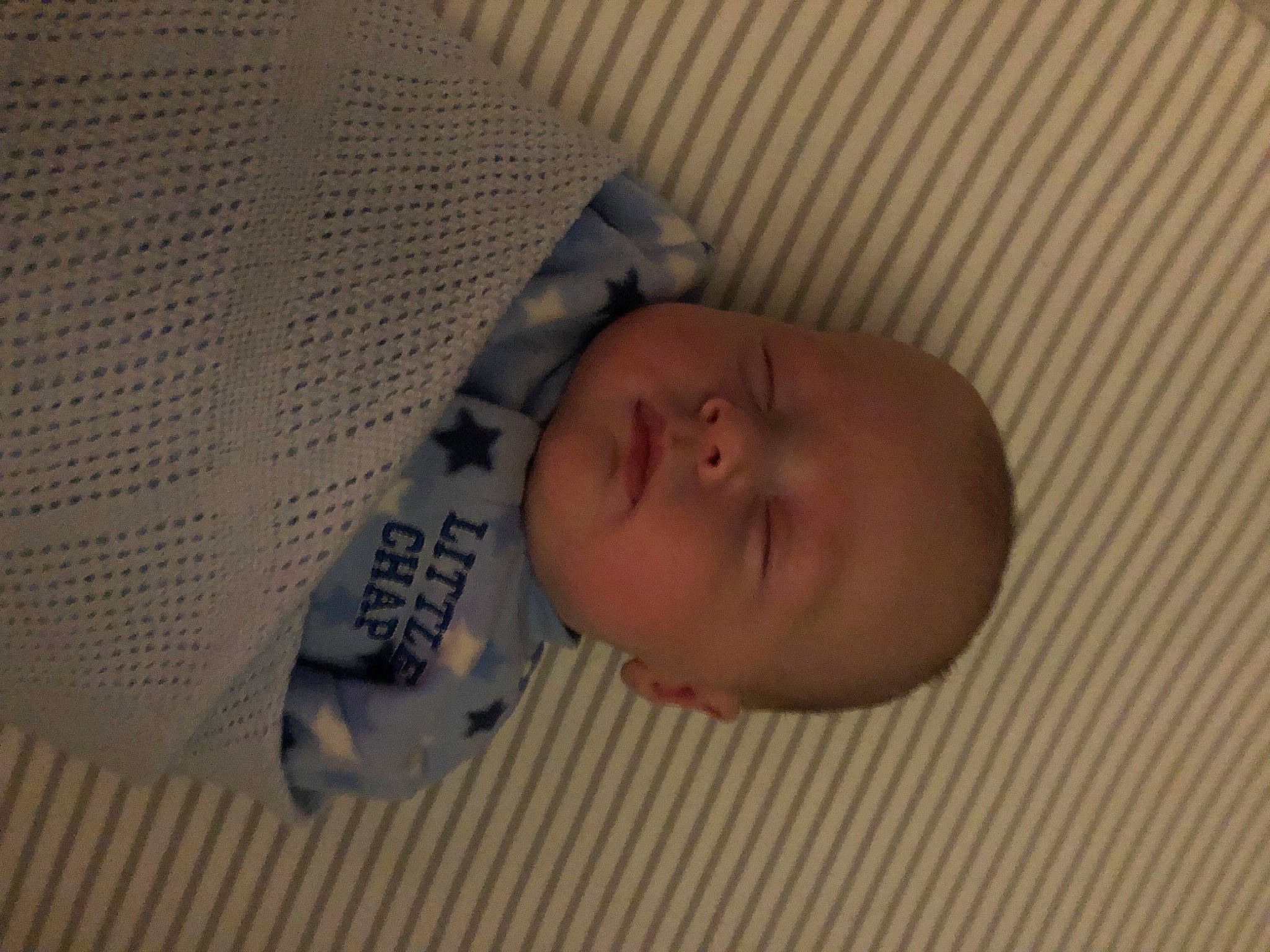 Kian is registered to the contest to win money with this photo: baby, baby_products, baby_safety, baby_sleeping, baby_toddler_clothing, bedtime, cheek, child, comfort, infant_bed, linens, nap, pattern, person, room, sleep, sleeve, toddler