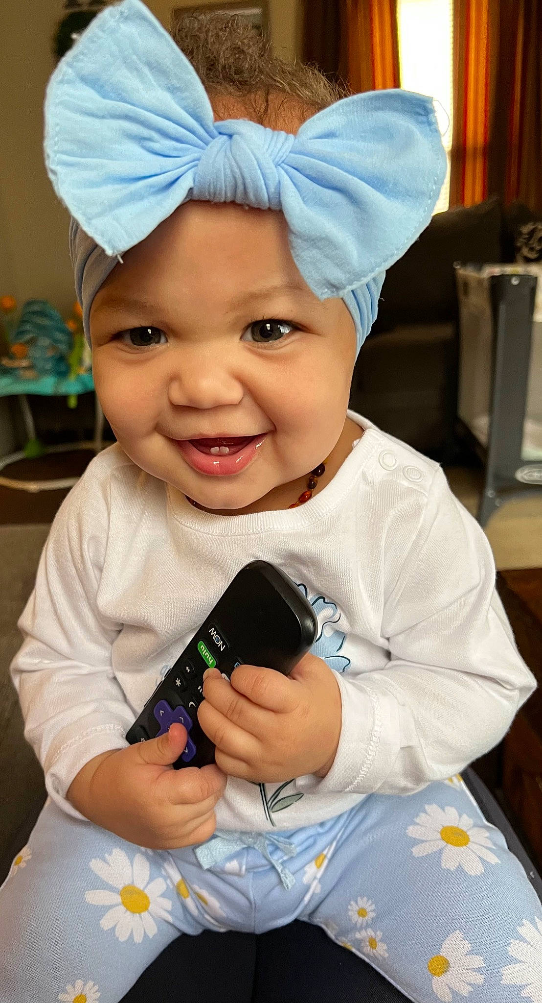 Gracelynn joined the competition — help win amazing prizes! baby, baby_toddler_clothing, cap, child, communication_device, eye, fun, gadget, happy, headgear, headwear, human_body, joy, mobile_device, mobile_phone, person, portable_communications_device, skin, sleeve, smile