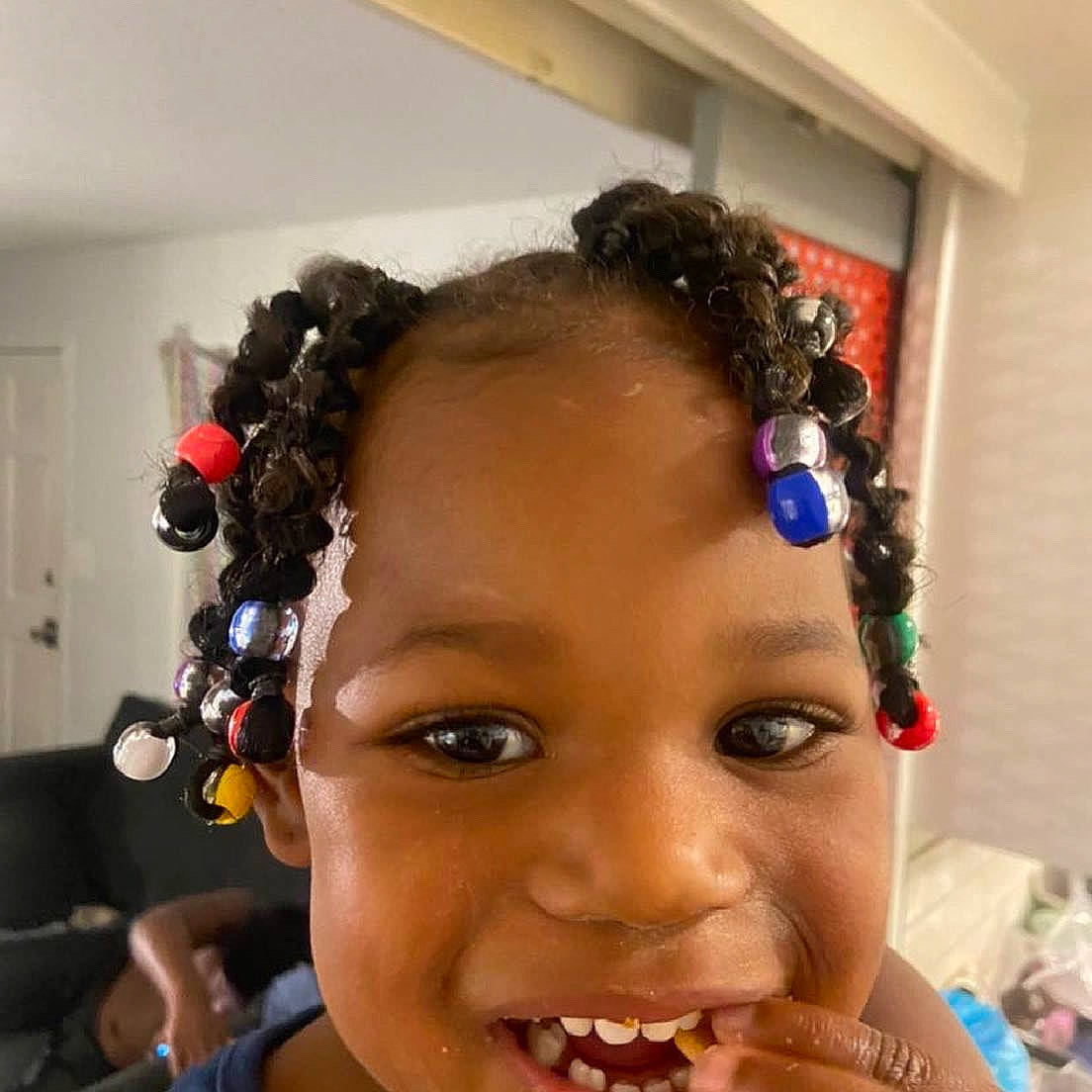 Laniyah is registered to the contest to win money with this photo: audio_equipment, black_hair, braid, cheek, ear, eyebrow, eyelash, forehead, fun, hair, hairstyle, happy, jaw, jheri_curl, joy, lip, long_hair, neck, nose, person