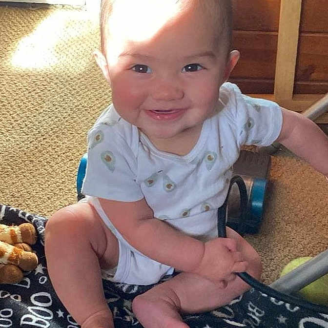 Zanellyia joined the competition — help win amazing prizes! baby, bodypart, chair, clothing, cushion, face, furniture, happy, head, homedecor, indoors, pants, person, photography, portrait, quilt, shorts, sitting, smile, t_shirt