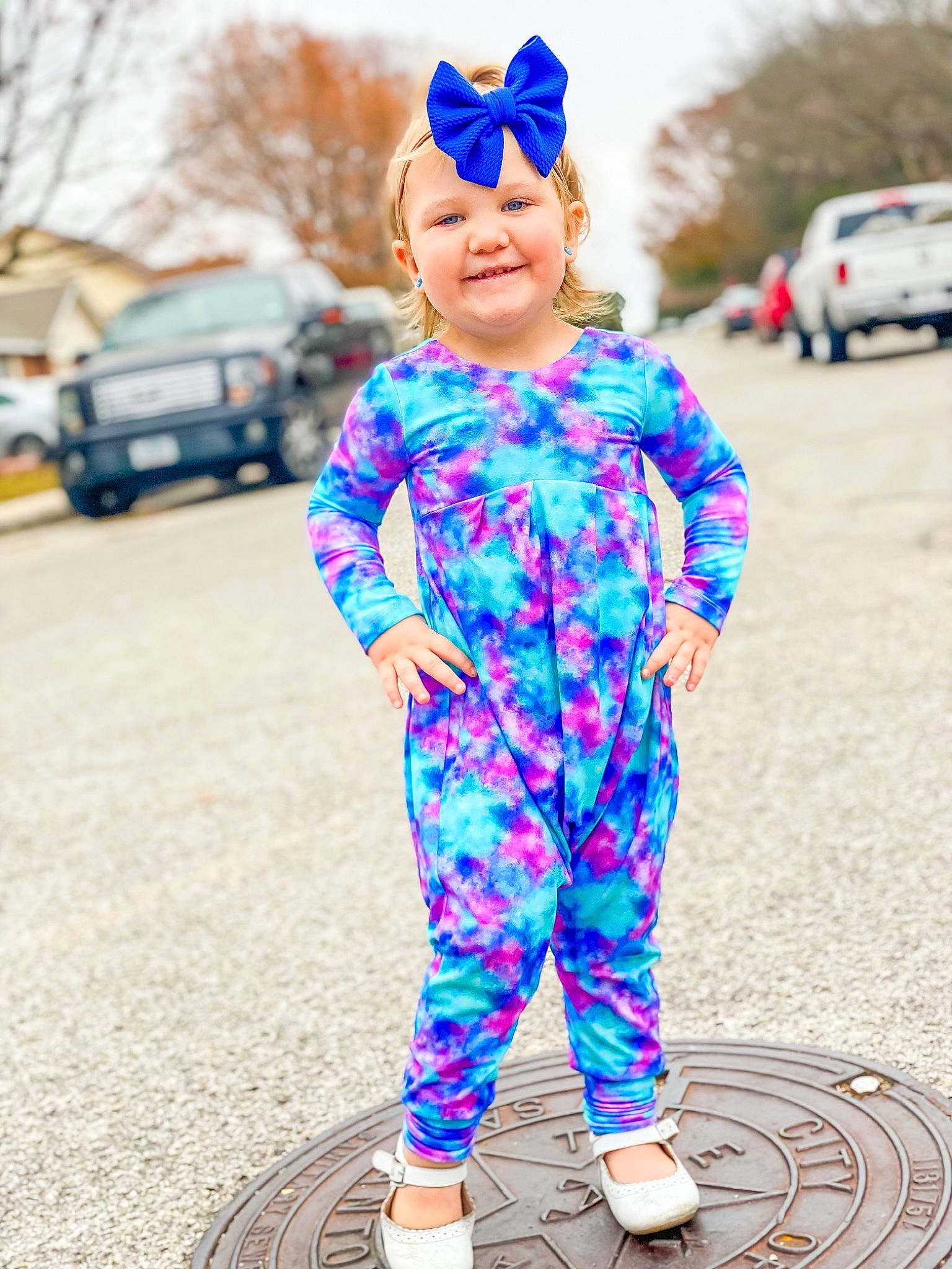Emmalynn joined the competition — help win amazing prizes! asphalt, baseball_cap, blue, cap, car, cool, eyewear, happy, headwear, joy, person, photograph, pink, shoe, sky, sleeve, smile, sneakers, street_fashion, tire