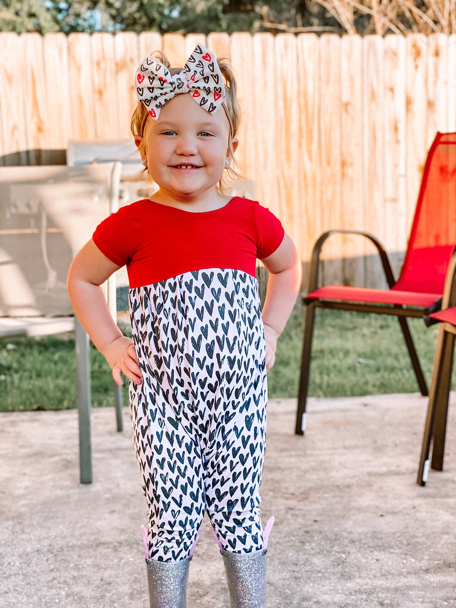 Emmalynn joined the competition — help win amazing prizes! baby_toddler_clothing, cap, clothing, cool, dress, electric_blue, fashion, happy, hat, headwear, joy, magenta, outerwear, pattern, person, pink, sleeve, smile, sportswear, standing