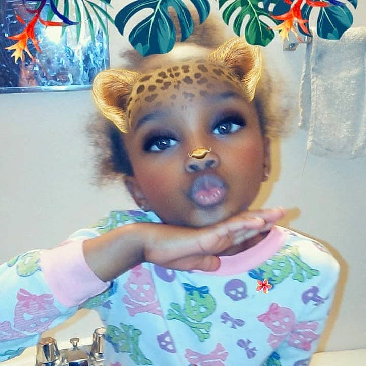 Zendaya Keny'Ia joined the competition — help win amazing prizes! cheek, child, ear, eye, face, hair_accessory, head, headwear, human_hair_color, infant, iris, nose, person, product, skin, toddler