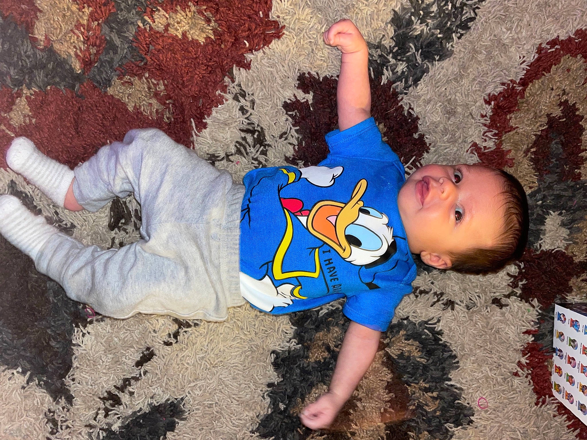 Bentley joined the competition — help win amazing prizes! arm, baby_toddler_clothing, child, cool, electric_blue, flash_photography, fun, grass, happy, headgear, leisure, orange, people_in_nature, person, shoe, sneakers, soil, t_shirt, toddler, vertebrate