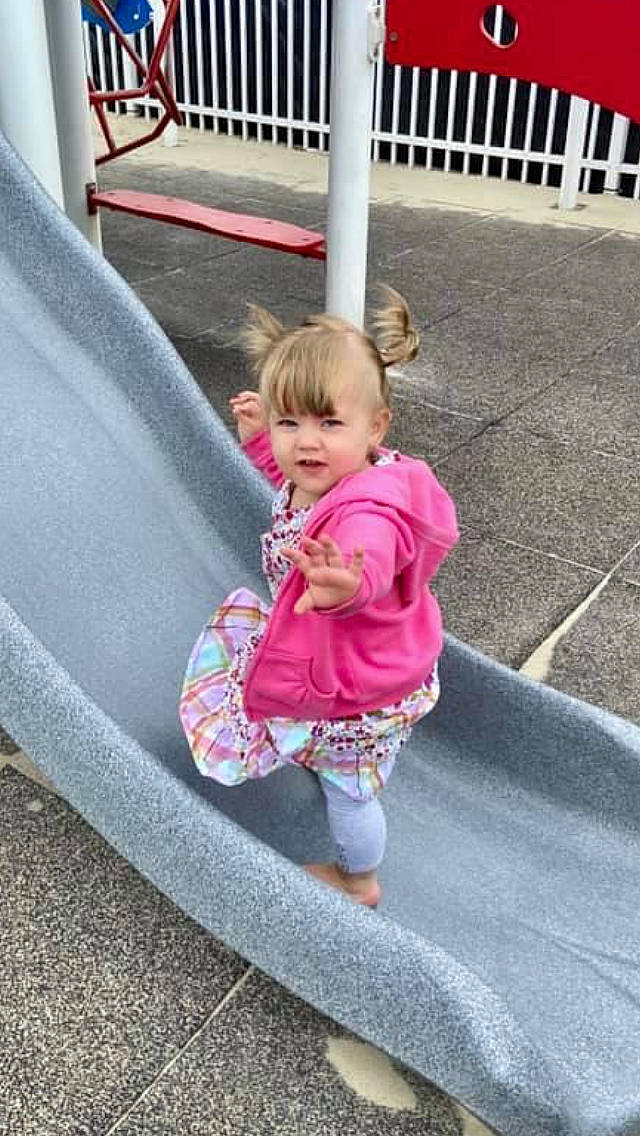 Elle is registered to the contest to win money with this photo: child, person, pink, play, product, toddler