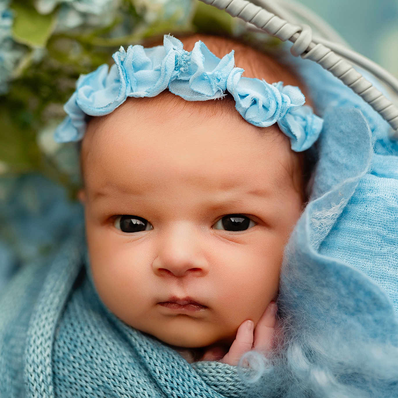 Aira joined the competition — help win amazing prizes! baby, blanket, bonnet, cap, clothing, face, happy, hat, head, hood, hoodie, knitwear, newborn, person, photography, portrait, smile, sweater, sweatshirt, towel