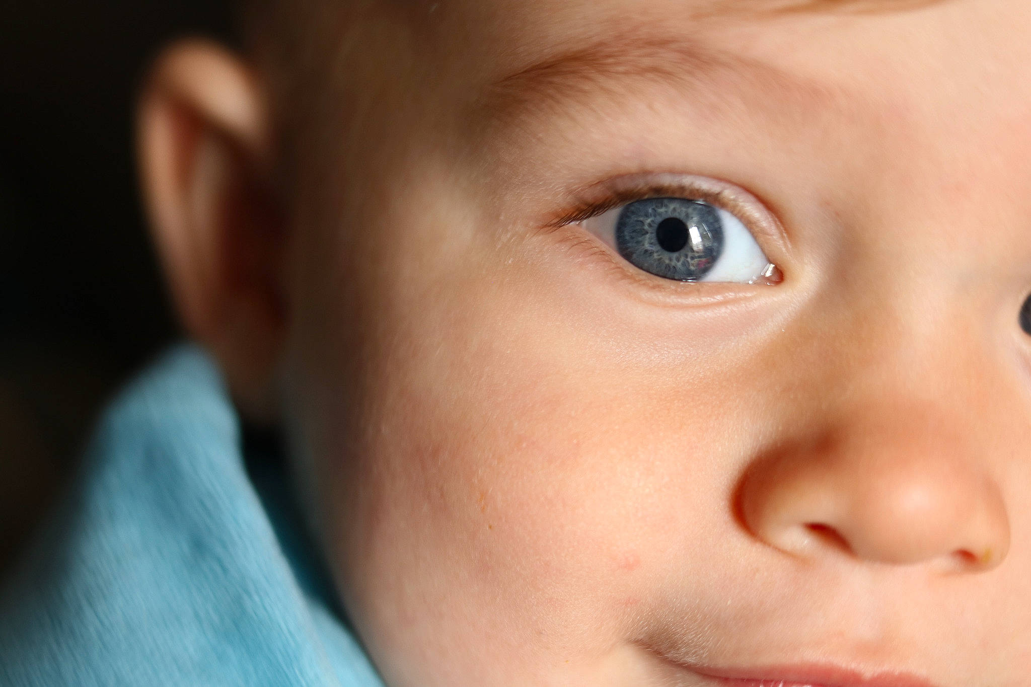 Téo participe au concours pour gagner de l'argent avec cette photo : cheek, child, chin, close_up, ear, eye, eyebrow, eyelash, face, forehead, infant, iris, lip, mouth, nose, organ, person, portrait_photography, skin, smile