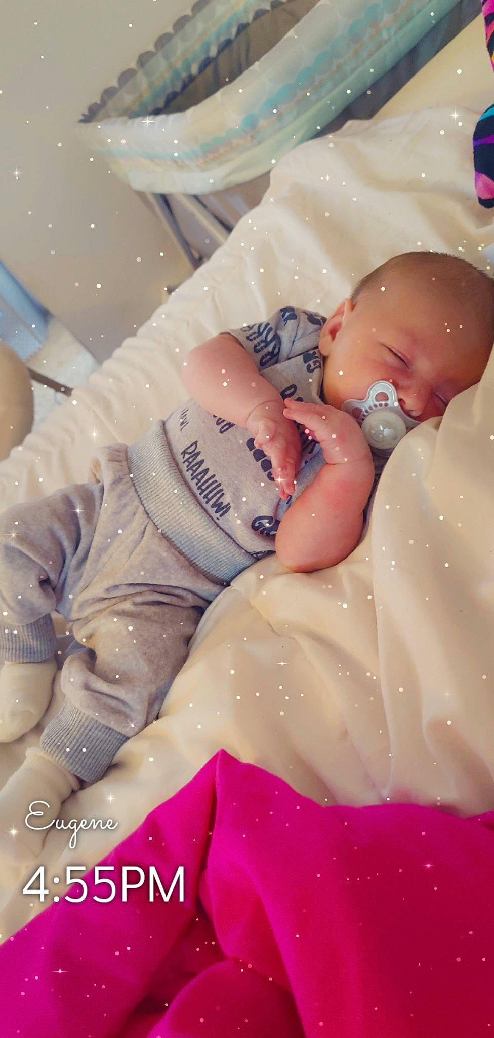 Ares joined the competition — help win amazing prizes! abdomen, baby, baby_products, baby_sleeping, baby_toddler_clothing, chest, child, comfort, event, glove, human_body, pattern, person, pink, skin, sleeve, textile, thigh, thumb, toddler