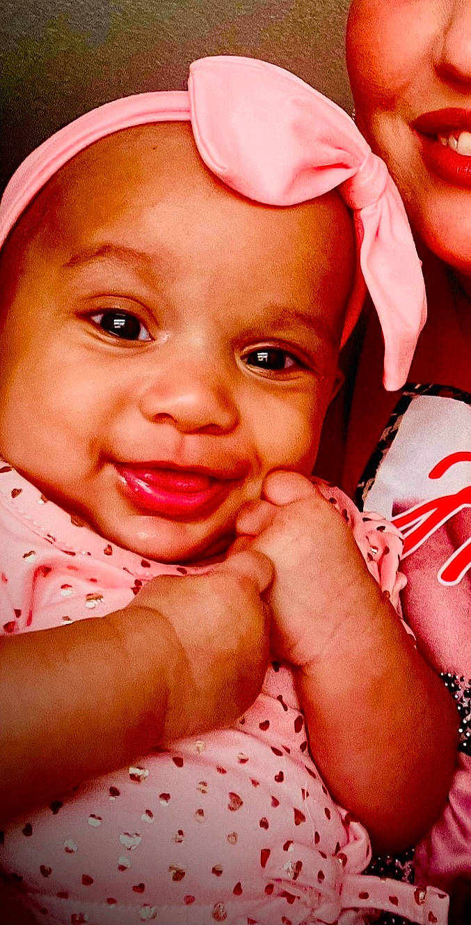 Genevieve joined the competition — help win amazing prizes! baby, cheek, chin, eyebrow, eyelash, finger, fun, gesture, hand, happy, hat, iris, lip, mouth, nose, people, person, pink, skin, smile