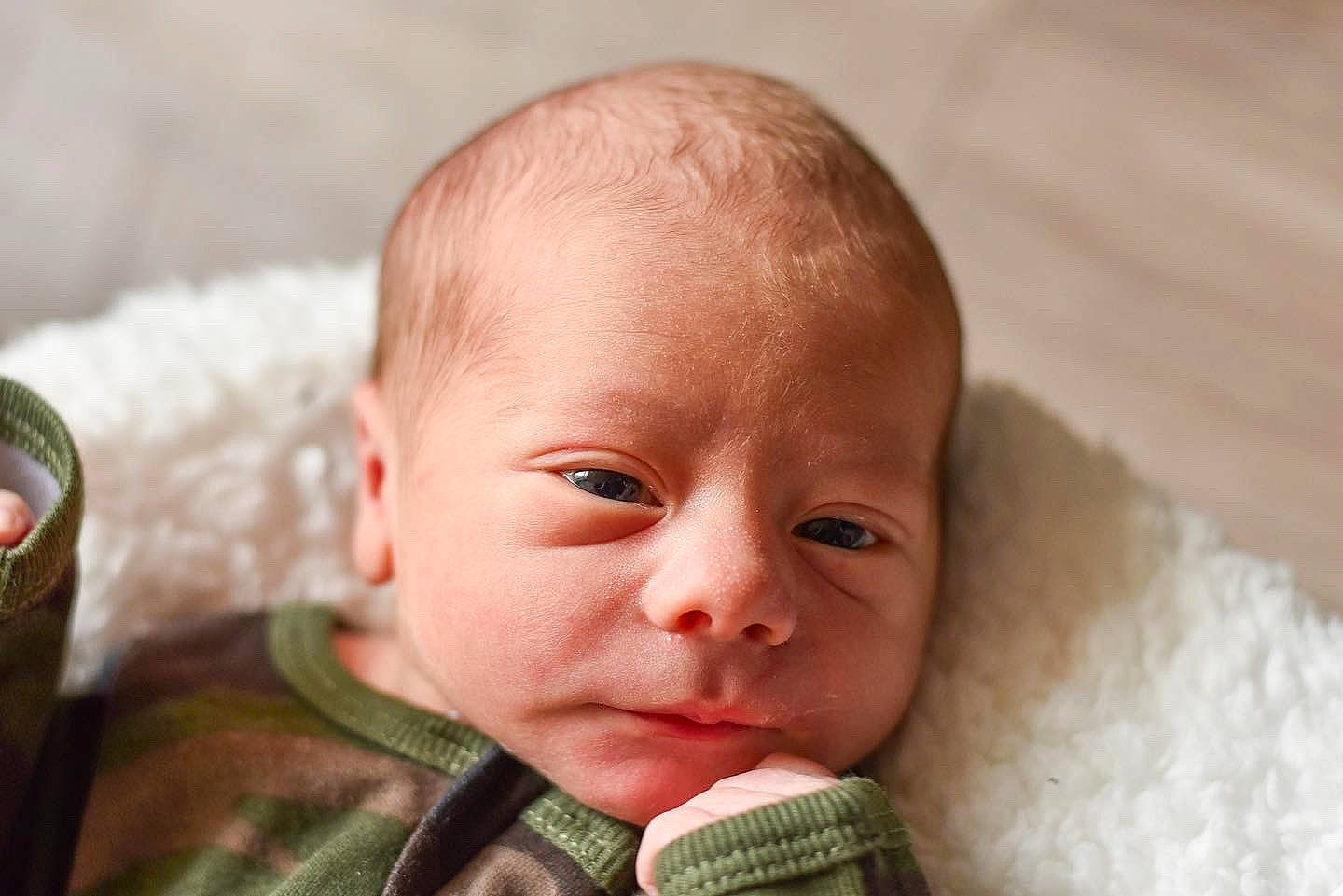 Kayson joined the competition — help win amazing prizes! baby, baby_toddler_clothing, cheek, child, chin, comfort, ear, eyebrow, eyelash, face, happy, head, iris, linens, lip, nose, person, portrait_photography, skin, tin_can