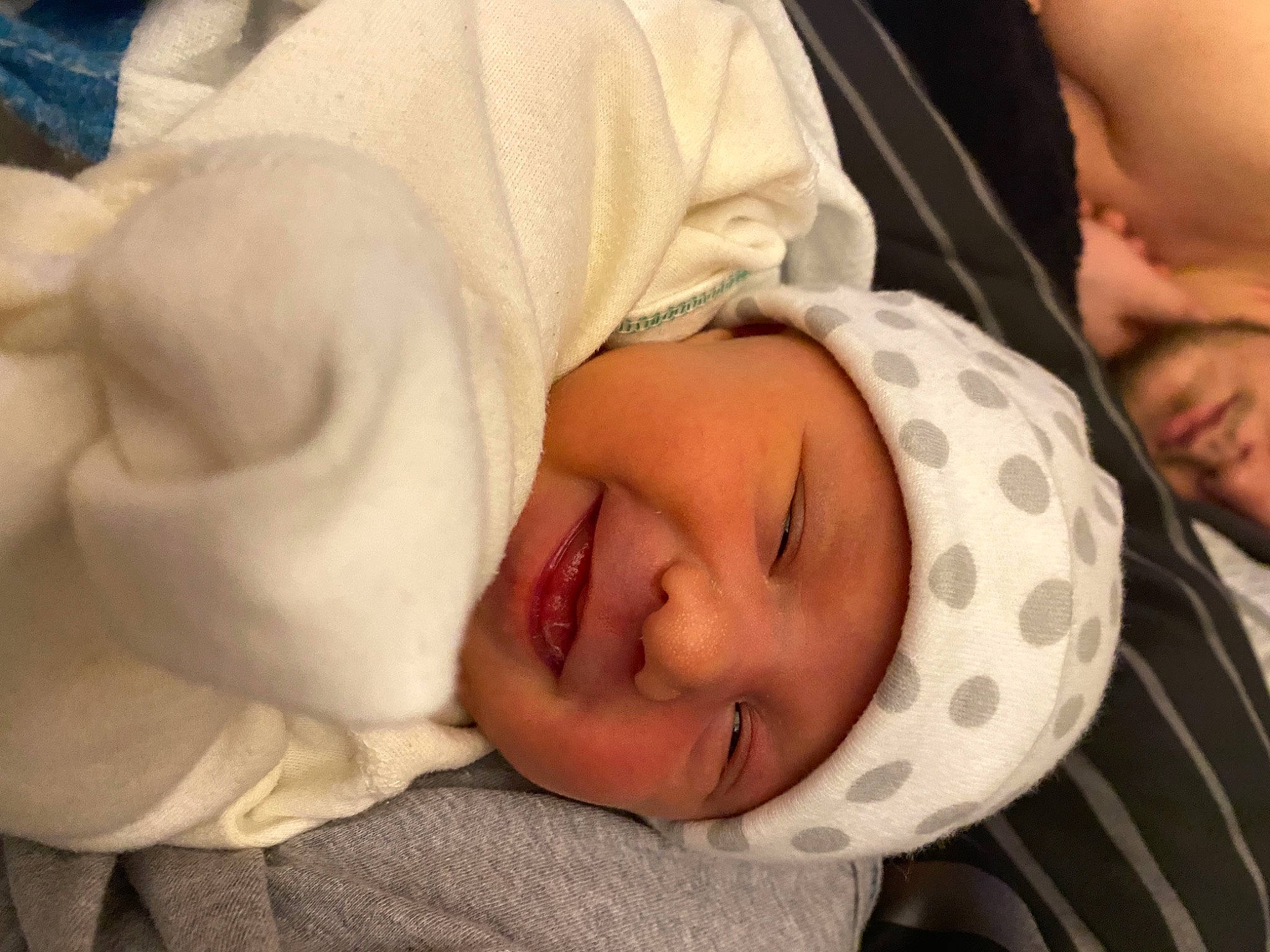 Braelyn joined the competition — help win amazing prizes! baby, baby_products, baby_sleeping, baby_toddler_clothing, cheek, child, comfort, eyebrow, headwear, human, linens, lip, nap, nose, person, skin, sleep, toddler