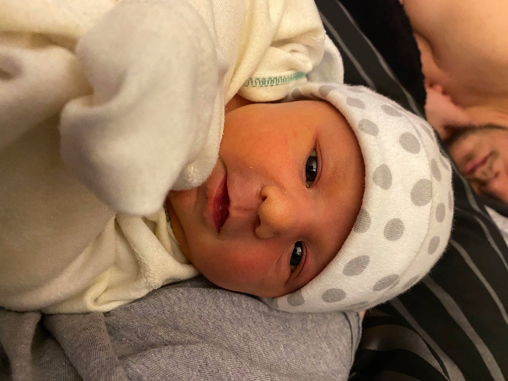 Braelyn joined the competition — help win amazing prizes! baby, baby_products, baby_toddler_clothing, cheek, child, comfort, eyebrow, headwear, human, lip, nose, person, skin, toddler