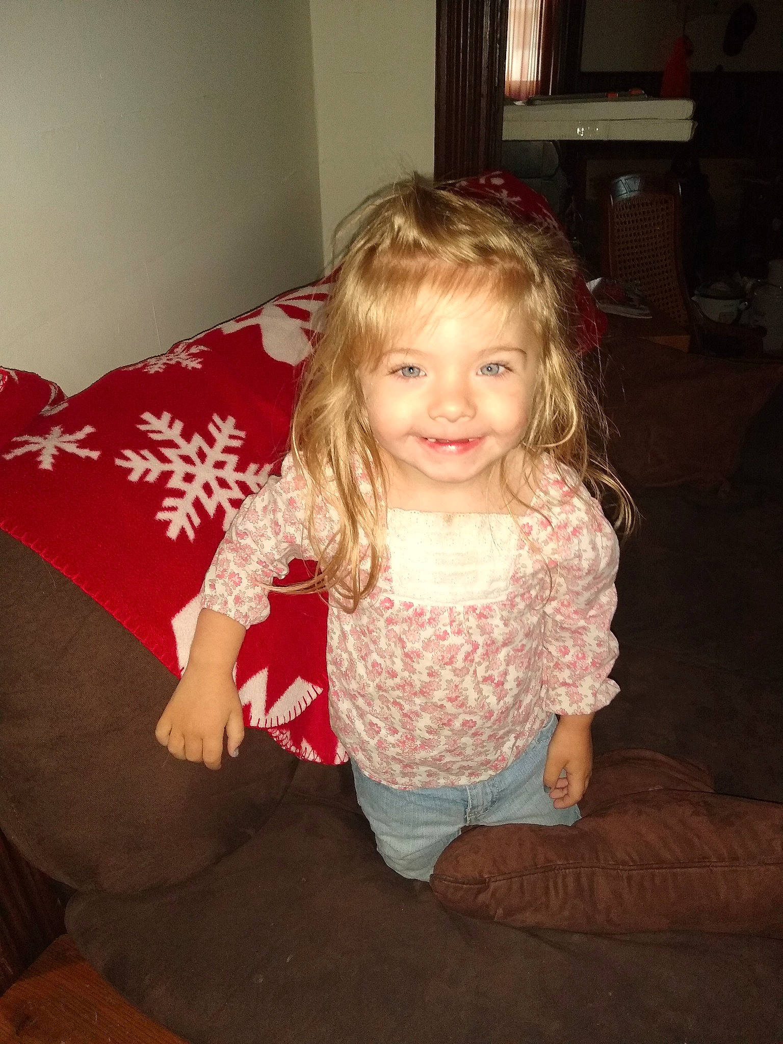 Brailynn joined the competition — help win amazing prizes! blond, cheek, child, eye, iris, joy, person, sitting, smile, standing, toddler