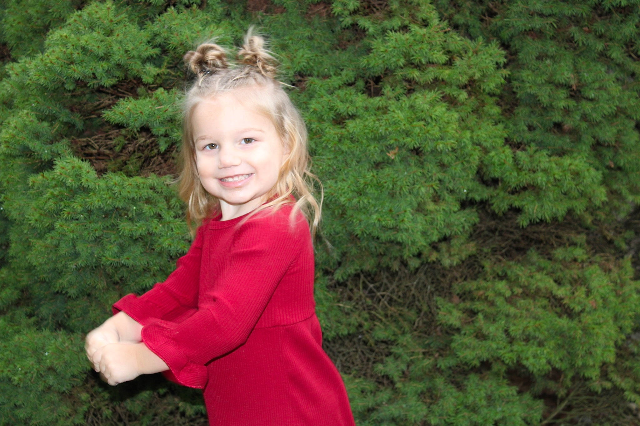 Addelynn joined the competition — help win amazing prizes! blond, eye, face, forest, gesture, grass, grass_family, hair, happy, joy, natural_environment, natural_landscape, people_in_nature, person, plant, shrub, smile, terrestrial_plant, toddler, tree