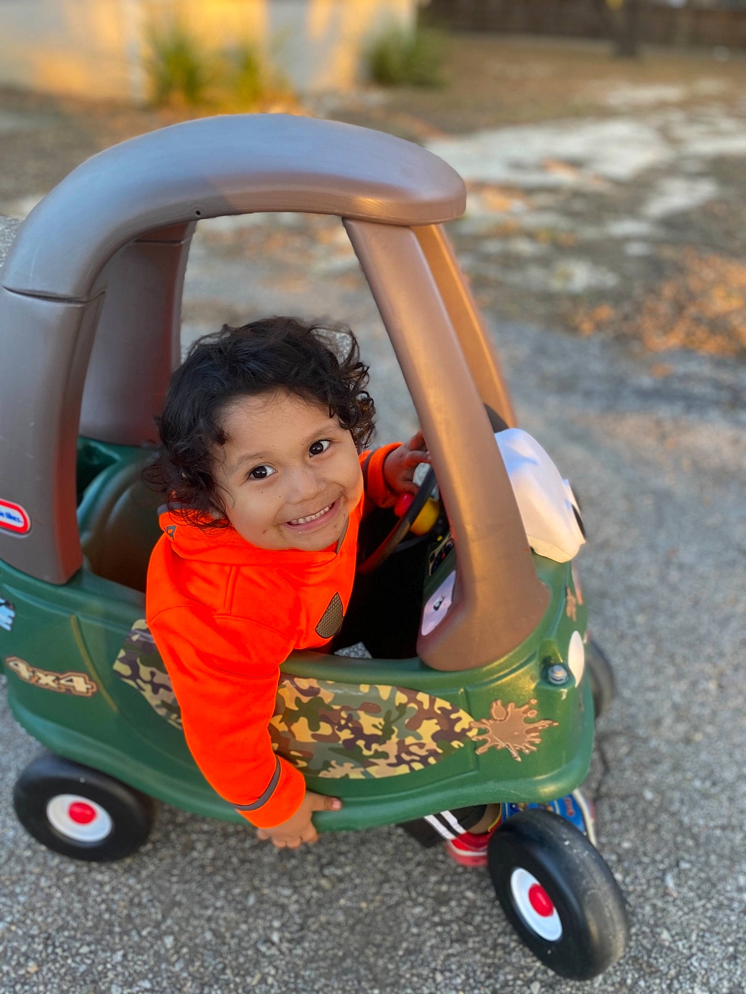 Abdiel joined the competition — help win amazing prizes! balance, cool, joy, person, play, riding_toy, rolling, sneakers, tire, wheel