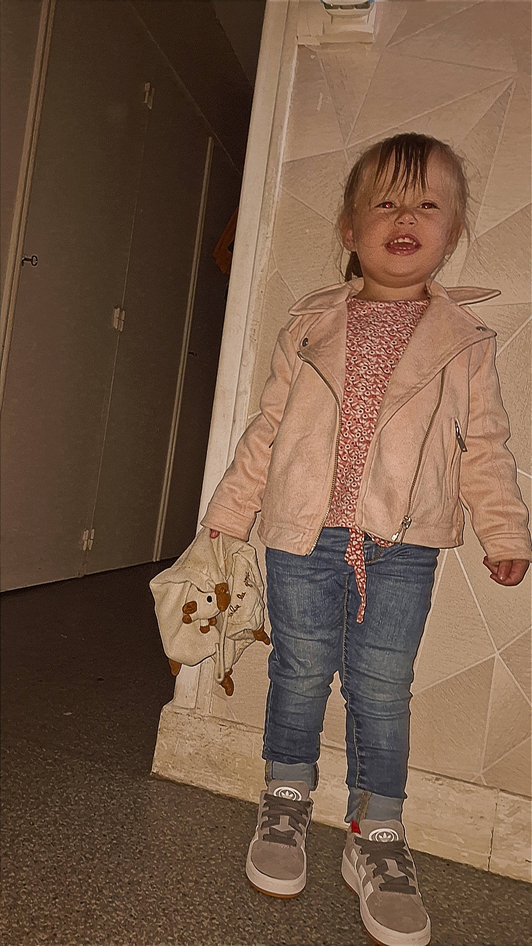 boy, child, clothing, coat, face, footwear, head, jacket, jeans, knitwear, longsleeve, male, pants, person, runningshoe, shoe, sleeve, sneaker, suede, sweater