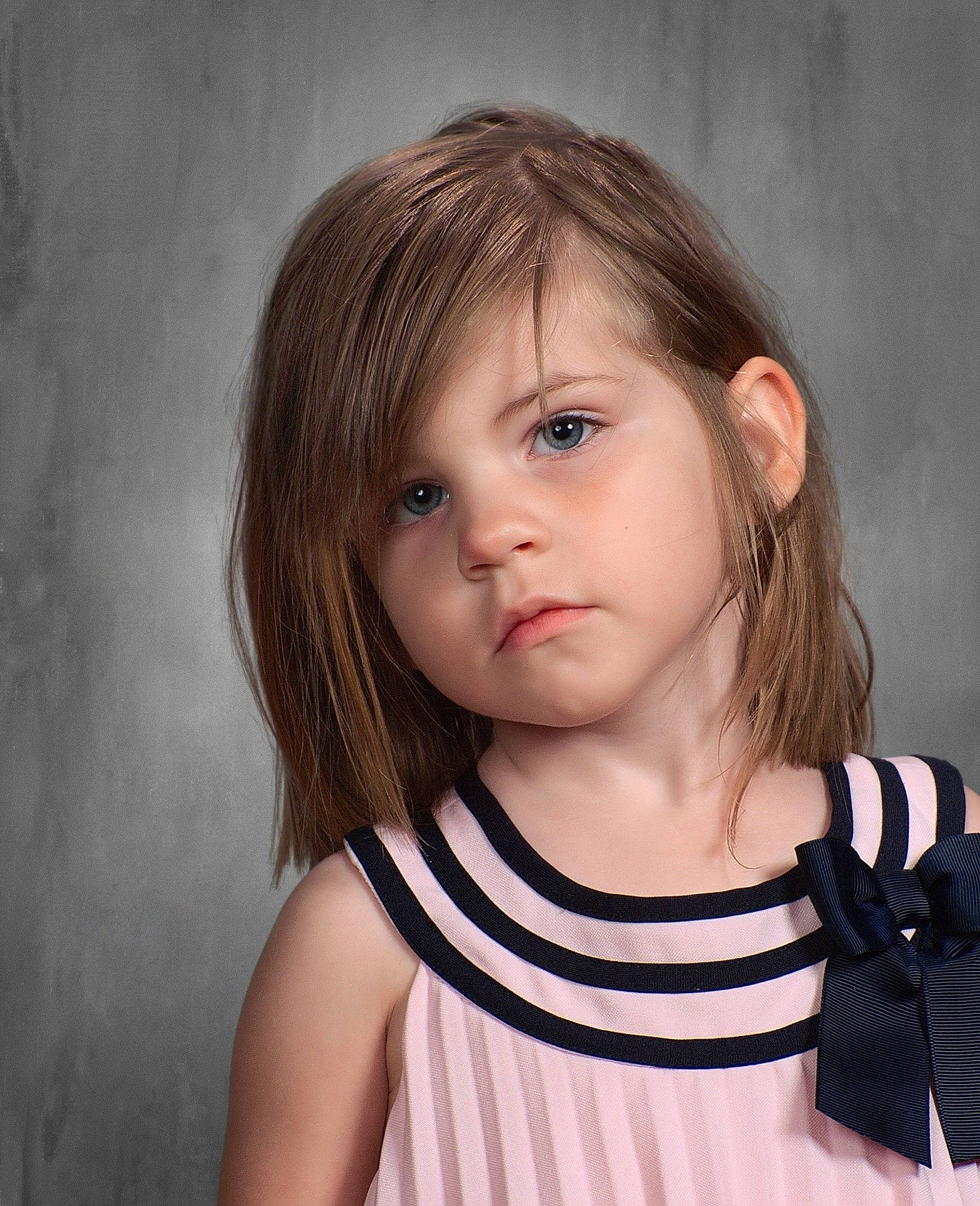 Elizabeth is registered to the contest to win money with this photo: baby_toddler_clothing, bangs, cheek, day_dress, eyelash, flash_photography, gesture, happy, iris, jaw, layered_hair, lip, long_hair, neck, no_expression, nose, one_piece_garment, person, sleeve, step_cutting