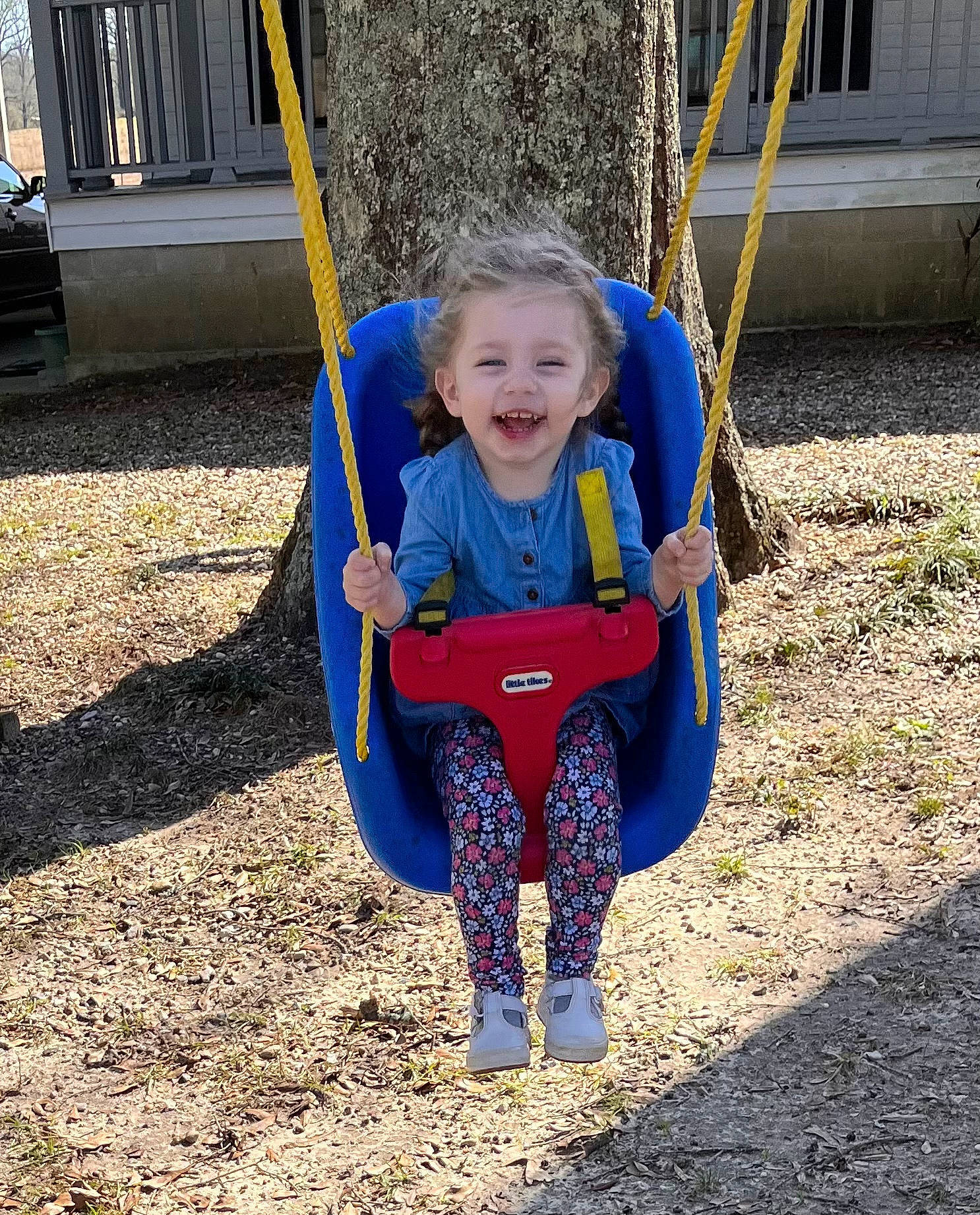 Jonah joined the competition — help win amazing prizes! baby, baby_toddler_clothing, city, electric_blue, fun, grass, happy, jacket, joy, leaf, leisure, outdoor_play_equipment, person, plant, playground, recreation, smile, swing, toddler, tree