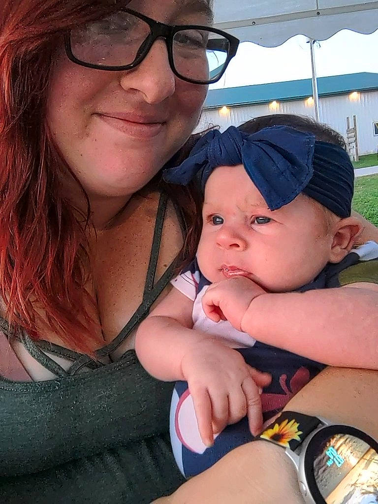 Kylie is registered to the contest to win money with this photo: baby, chin, cool, eye, eyewear, face, facial_expression, fun, glasses, happy, hat, head, headwear, joy, leisure, lip, mouth, person, skin, smile