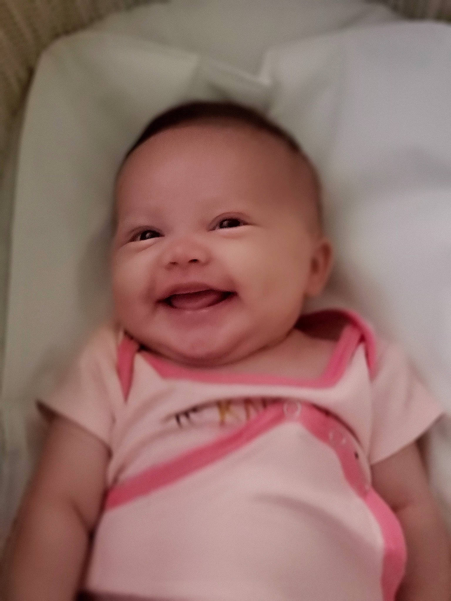 Arya joined the competition — help win amazing prizes! baby, baby_making_funny_faces, beauty, cheek, child, chin, eye, eyebrow, face, facial_expression, forehead, head, iris, lip, mouth, nose, person, pink, skin, smile