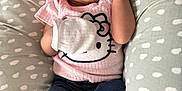 Analaya joined the competition — help win amazing prizes! baby, child, clothing, cozy, cushion, cute, footwear, headband, hello_kitty, indoor, infant, mittens, newborn, pattern, pink, portrait, resting, sleeping, soft, toddler