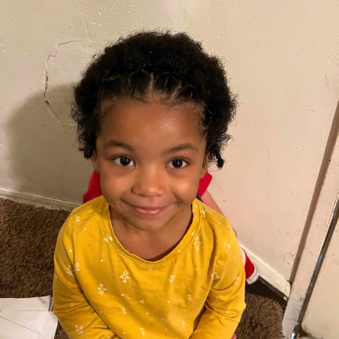 Ariana is registered to the contest to win money with this photo: blackhair, bodypart, child, clothing, face, female, finger, footwear, girl, glove, hair, hand, happy, head, person, photography, portrait, shoe, sleeve, smile