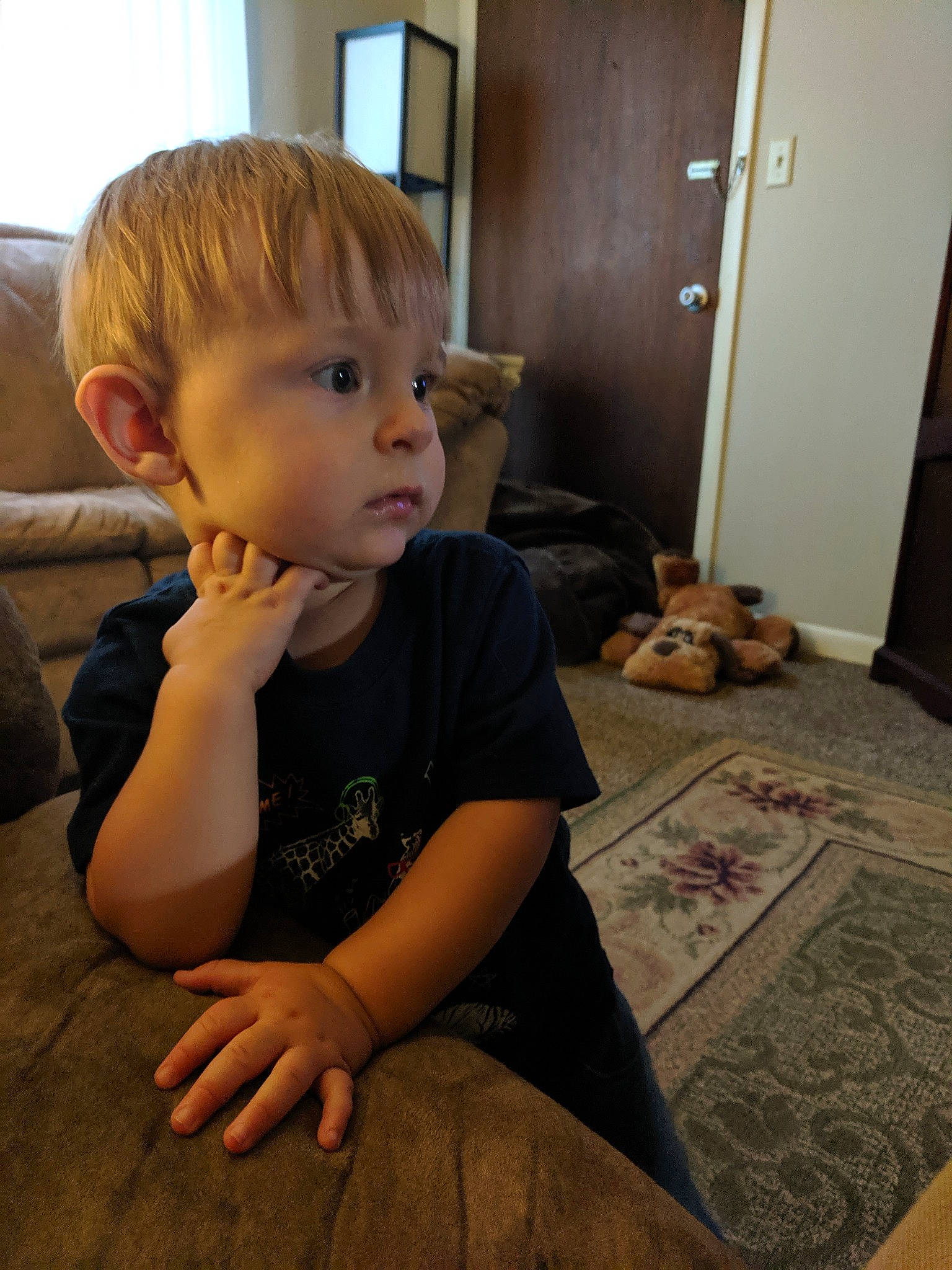 Kasen joined the competition — help win amazing prizes! arm, baby, blond, cheek, child, chin, eye, face, floor, flooring, hairstyle, head, joint, nose, person, room, sitting, skin, toddler, vacation
