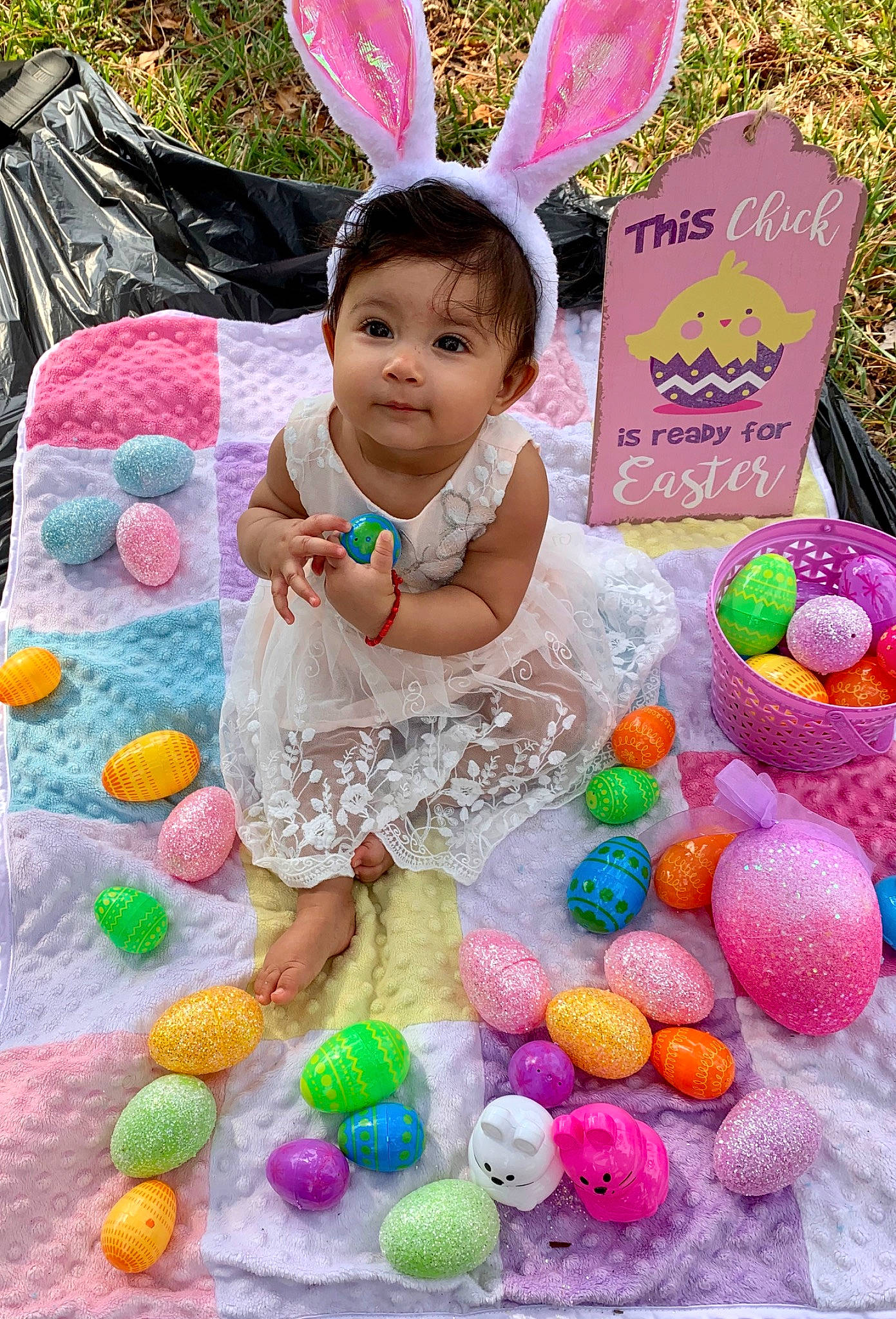 Sia joined the competition — help win amazing prizes! child, easter, easter_egg, food, holiday, person, pink, play, toddler