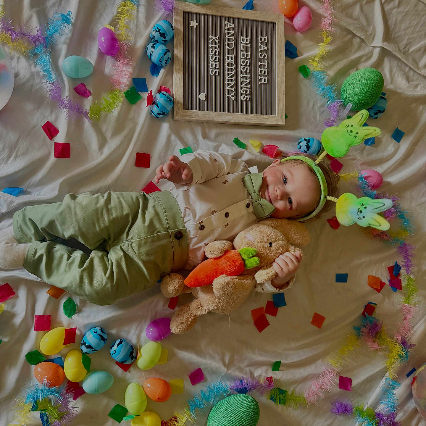 Grayson is registered to the contest to win money with this photo: baby, balloon, bed, birthdaycake, cake, clothing, cream, crib, dessert, face, food, furniture, hat, head, infantbed, person, photography, portrait, sweets, toy