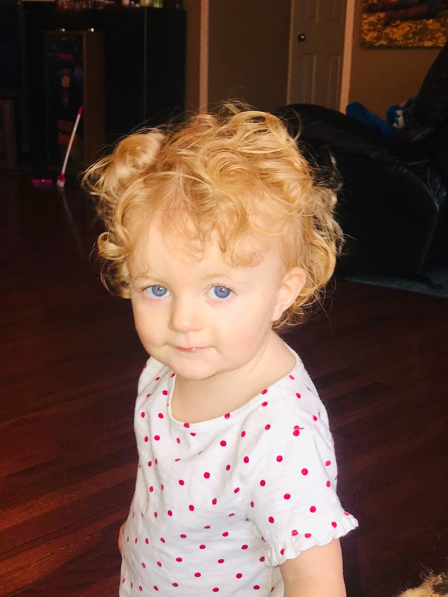 Rose joined the competition — help win amazing prizes! baby_toddler_clothing, cheek, chin, eye, face, facial_expression, fun, hair, hairstyle, head, iris, lip, mammal, neck, nose, person, skin, sleeve, smile, toddler