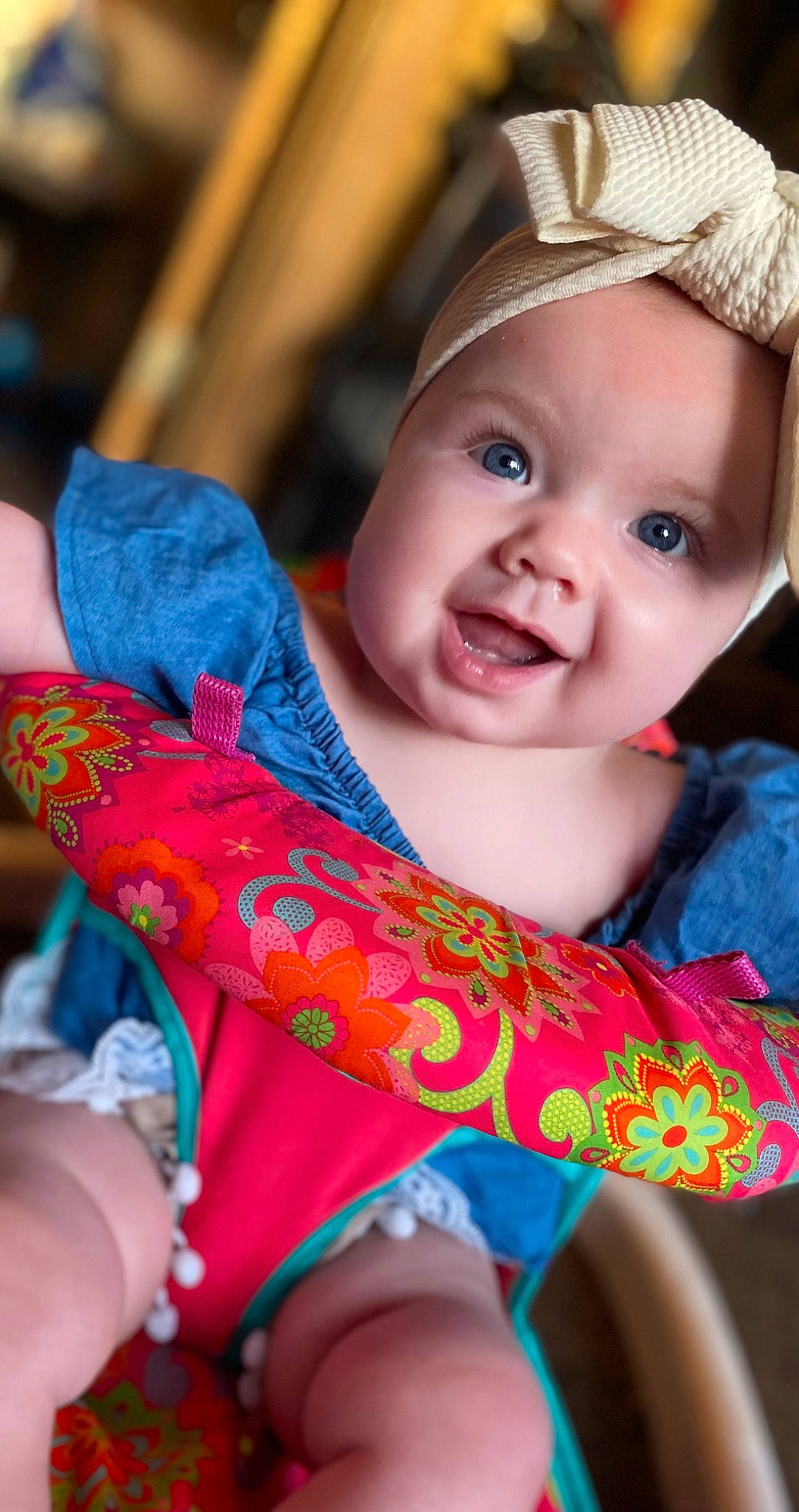 Makenna joined the competition — help win amazing prizes! beauty, cap, child, chin, event, facial_expression, finger, fun, hand, happy, human, human_body, human_leg, leisure, organ, person, pink, product, skin, smile