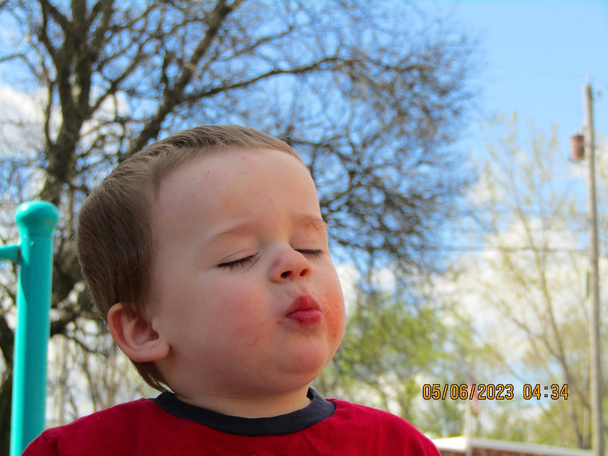 Emmit joined the competition — help win amazing prizes! baby, baby_toddler_clothing, cheek, child, eyelash, fun, grass, happy, iris, leisure, nose, people_in_nature, person, plant, portrait_photography, recreation, sky, smile, t_shirt, toddler
