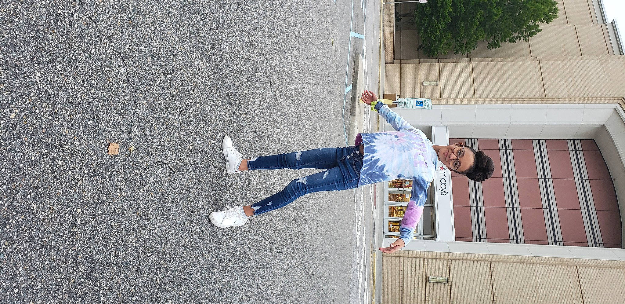 Sama joined the competition — help win amazing prizes! asphalt, child, concrete, denim, electric_blue, fun, human_leg, joy, leisure, pedestrian, person, recreation, road, road_surface, sidewalk, sports, sports_equipment, street, street_fashion, tree