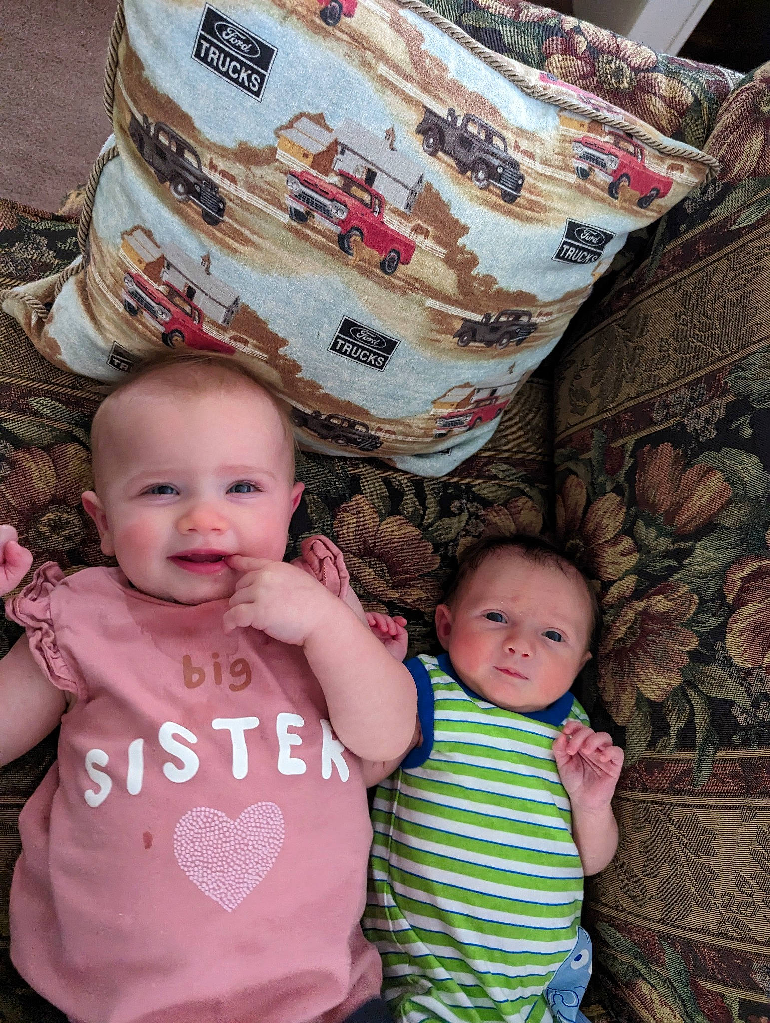 Chevy joined the competition — help win amazing prizes! art, baby, baby_toddler_clothing, cheek, child, event, eye, fun, happy, human_body, joy, linens, pattern, person, pink, product, sitting, skin, smile, t_shirt