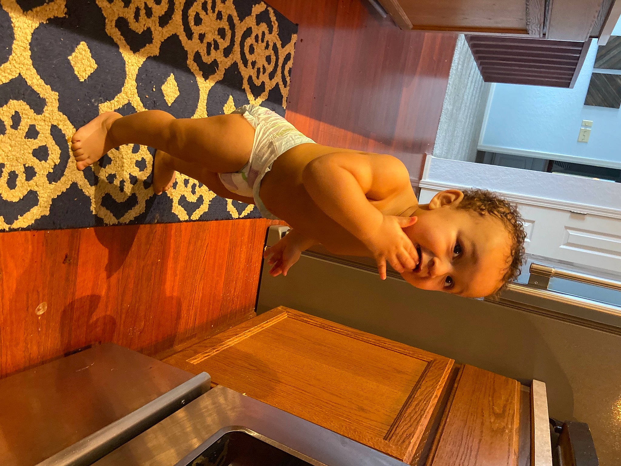 Jaiden joined the competition — help win amazing prizes! abdomen, arm, chest, comfort, elbow, finger, flash_photography, flooring, fun, hardwood, human_leg, kitchen, knee, muscle, person, room, shoulder, thigh, trunk, wood