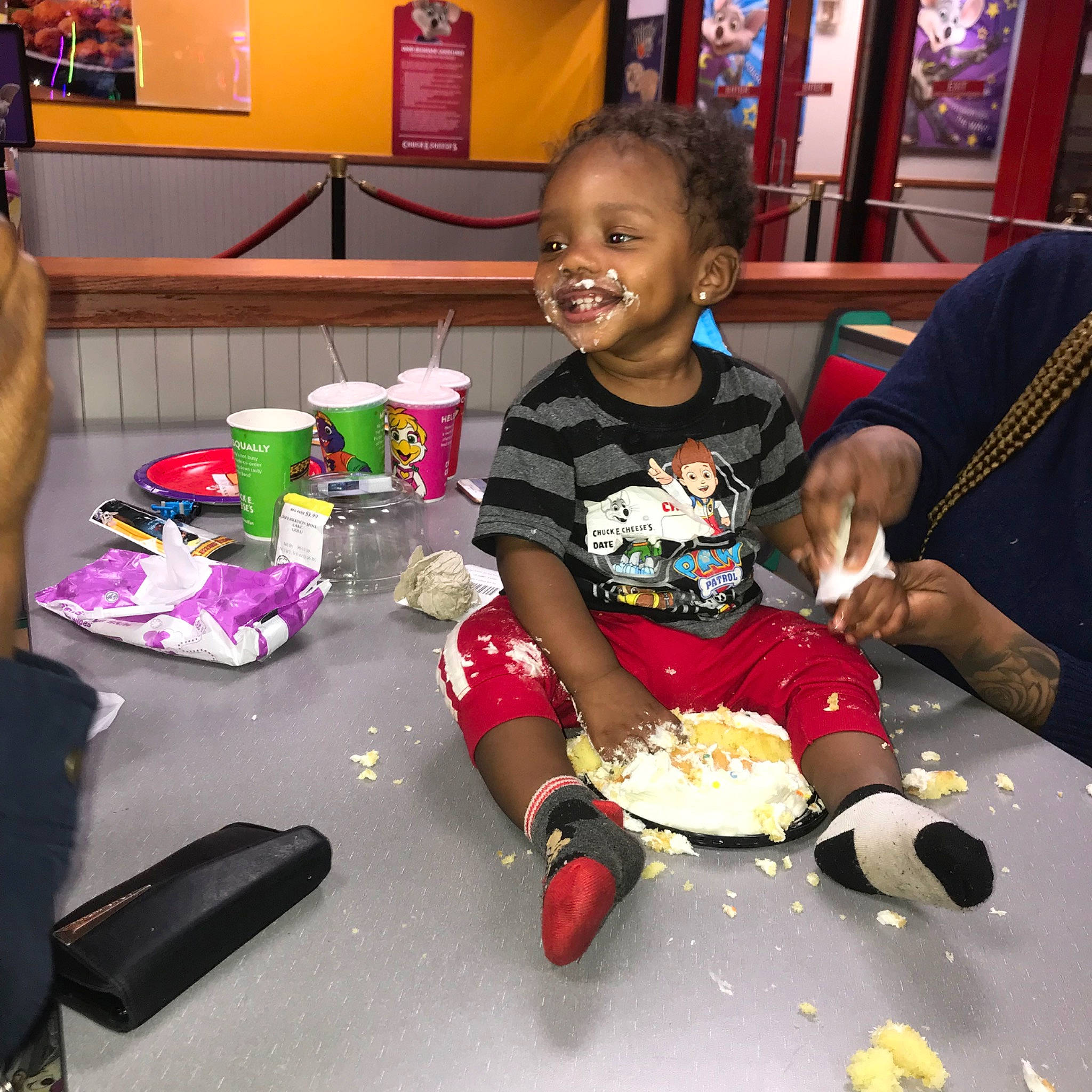 Camron is registered to the contest to win money with this photo: child, joy, person, play, toddler