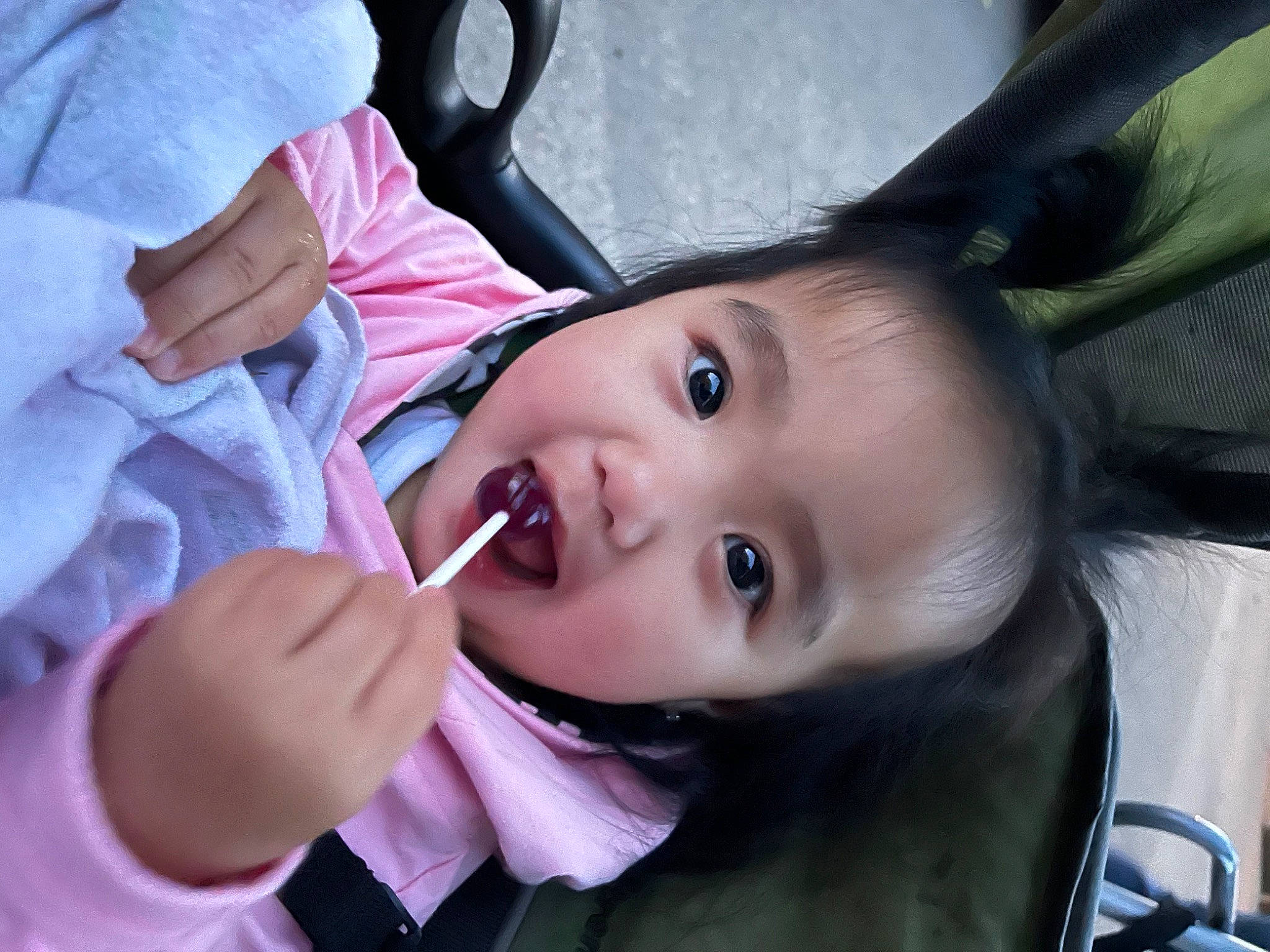 Aaliyah Yang joined the competition — help win amazing prizes! baby, beauty, cheek, child, ear, eyebrow, eyelash, finger, gesture, hand, happy, iris, lip, mouth, nose, person, skin, smile, toddler, tree
