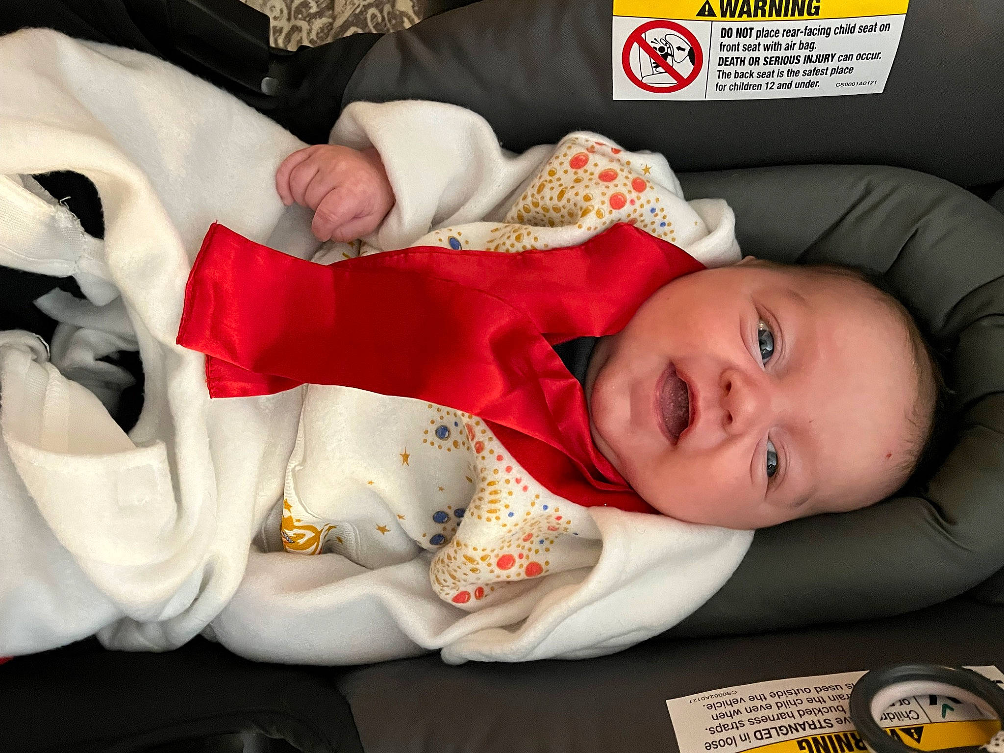 Memphis joined the competition — help win amazing prizes! baby, baby_products, baby_toddler_clothing, carmine, child, comfort, eye, face, facial_expression, happy, linens, logo, person, sleeve, smile, toddler, white