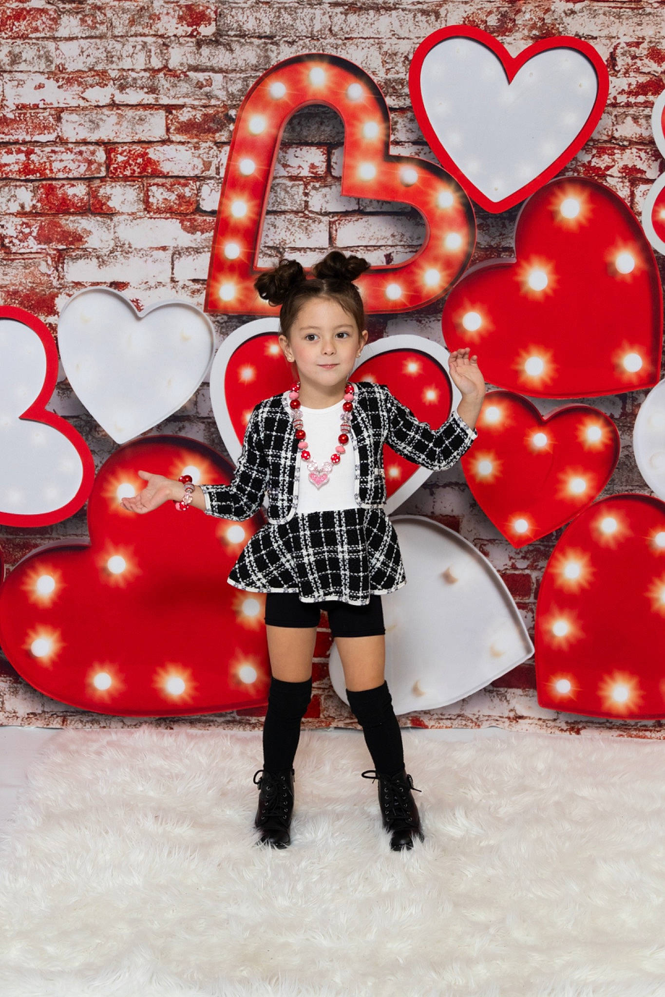 Rayne joined the competition — help win amazing prizes! arm, balloon, clothing, fashion, fun, hairstyle, happy, human_body, joy, knee, leg, party_supply, pattern, person, pink, red, shorts, sleeve, standing, style