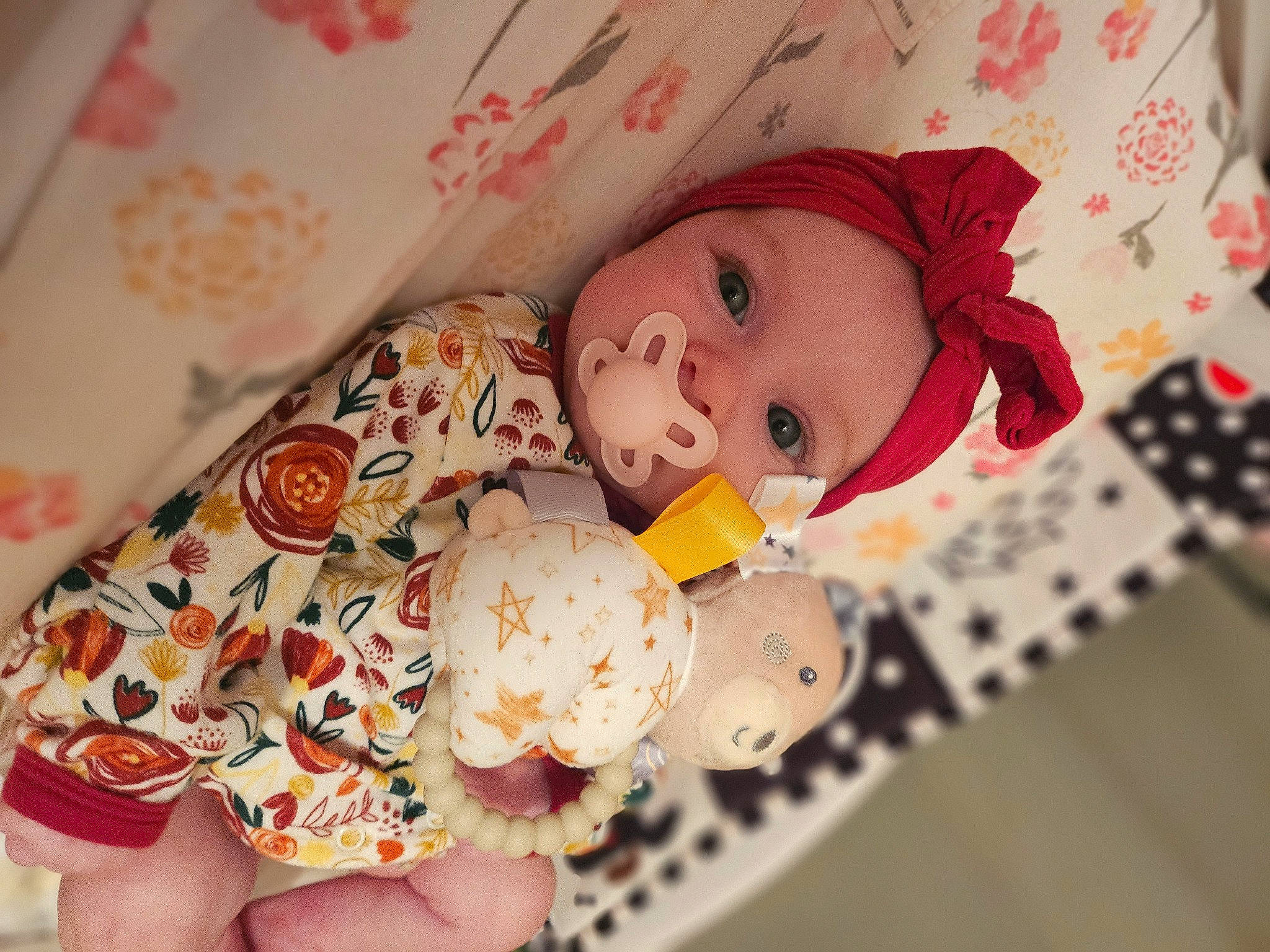 Sage joined the competition — help win amazing prizes! baby, baby_products, baby_toddler_clothing, cheek, child, comfort_food, event, eyelash, hat, head, headwear, nail, pattern, peach, person, pink, room, rose, skin, sweetness