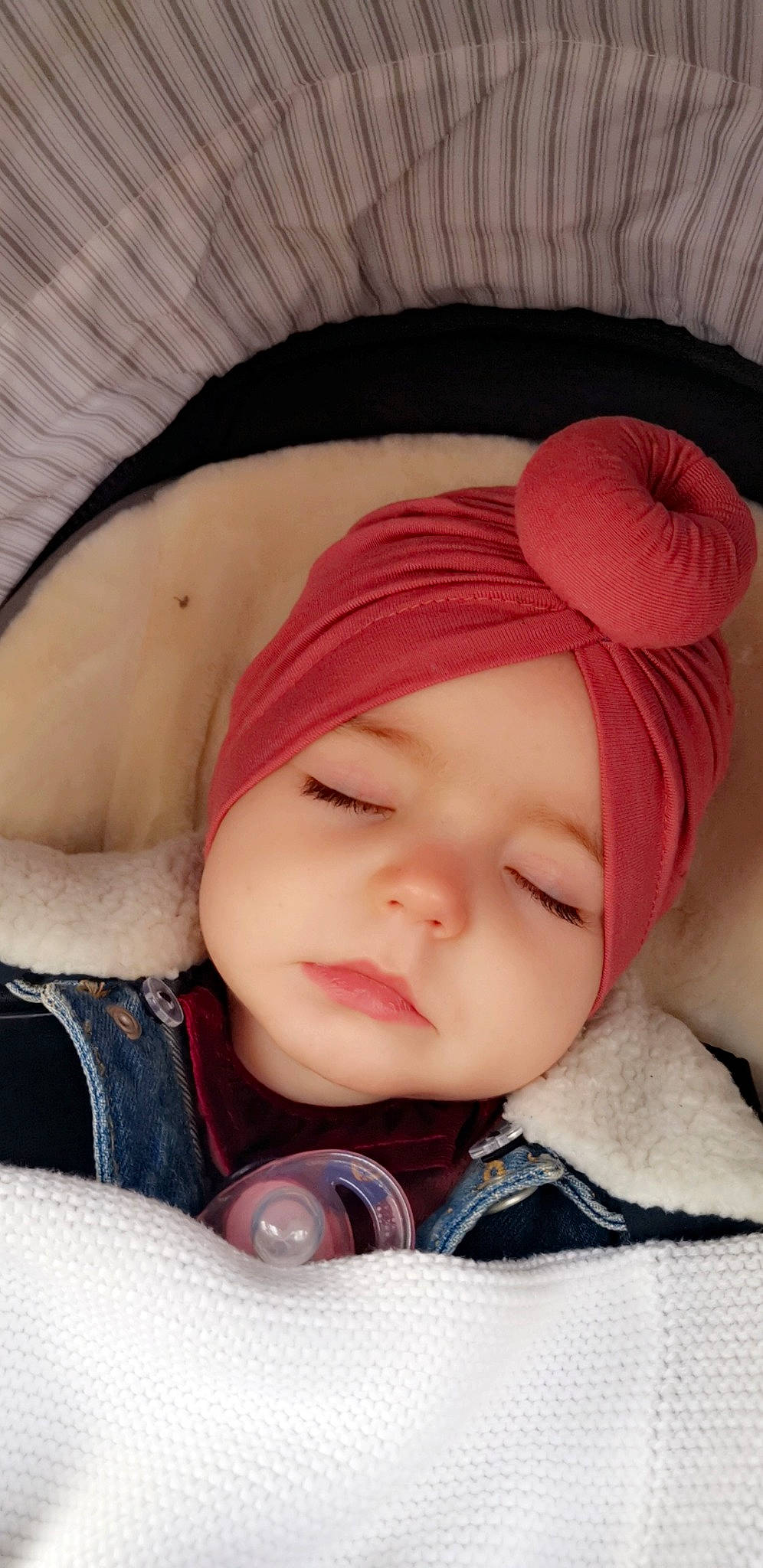 Everly-rose is registered to the contest to win money with this photo: baby, cheek, child, headgear, lip, nap, nose, person, skin, sleep, smile, toddler