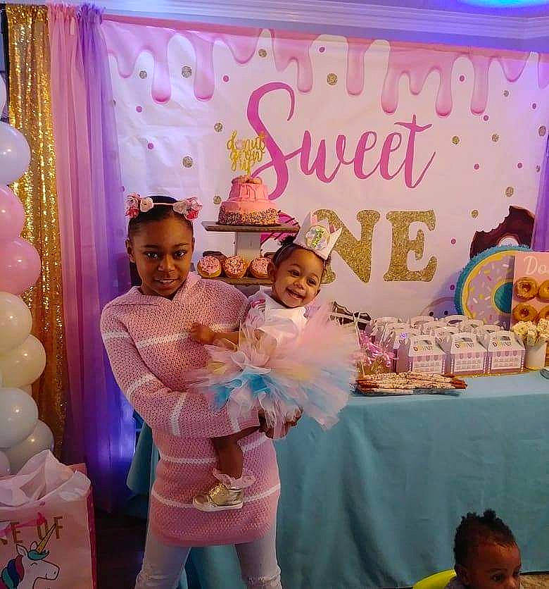 Denver joined the competition — help win amazing prizes! balloon, birthday, birthday_party, blue, child, decoration, event, fun, happy, hat, headwear, joy, lighting, magenta, party_supply, peach, person, pink, sharing, sweetness