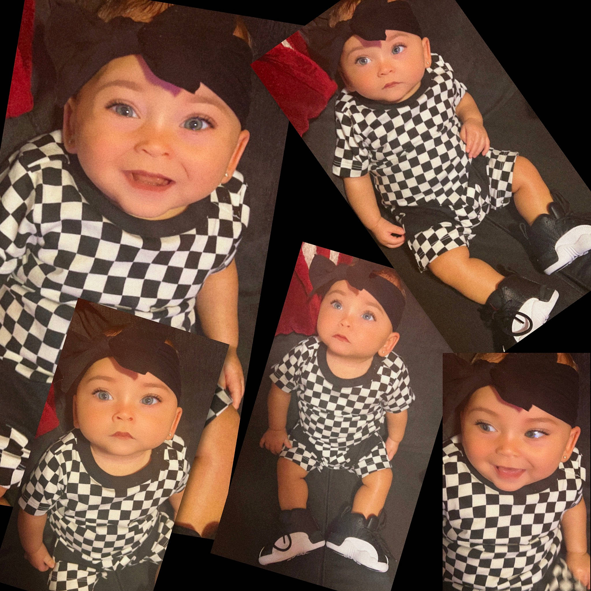 Destiny joined the competition — help win amazing prizes! baby_toddler_clothing, black, clothing, facial_expression, fashion, fedora, font, happy, hat, headgear, headwear, human, joy, organ, outerwear, person, photograph, pink, product, sleeve