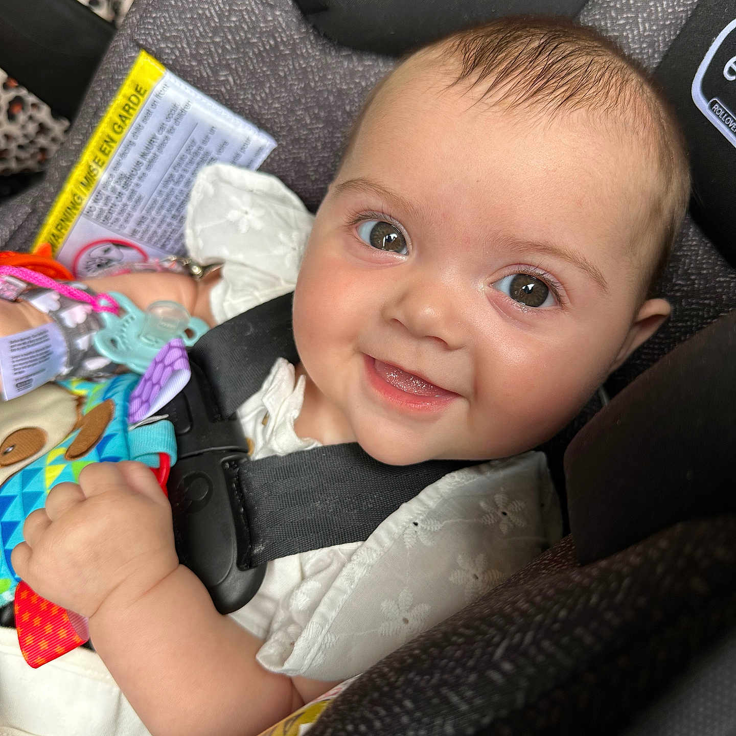 Daniella joined the competition — help win amazing prizes! accessories, baby, belt, bodypart, car, cushion, face, finger, gun, hand, happy, head, homedecor, person, photography, portrait, smile, transportation, vehicle, weapon