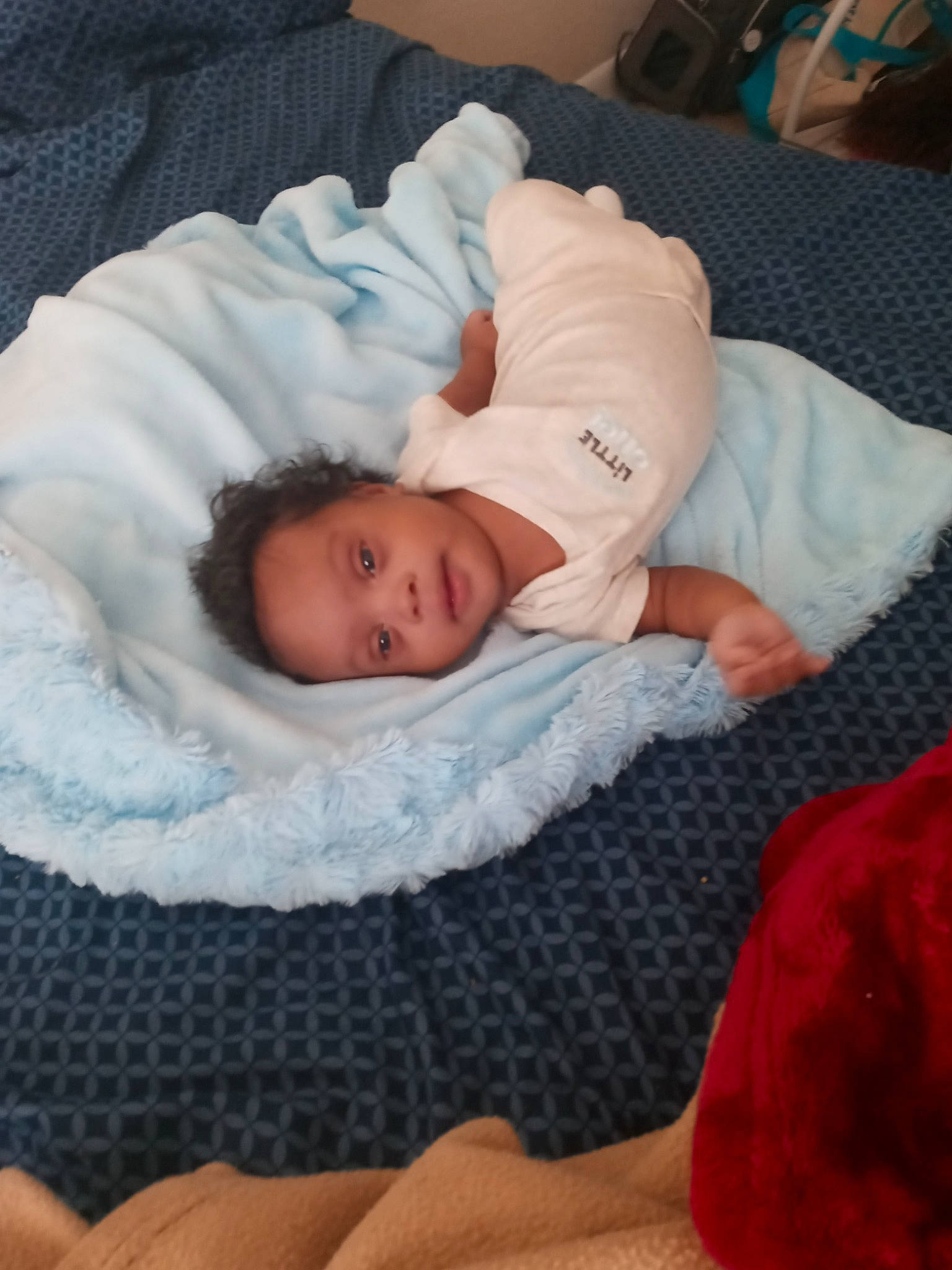 Azai is registered to the contest to win money with this photo: baby, baby_sleeping, baby_toddler_clothing, bedding, bedtime, blanket, cheek, child, comfort, couch, linens, nap, person, room, sleep, textile, toddler