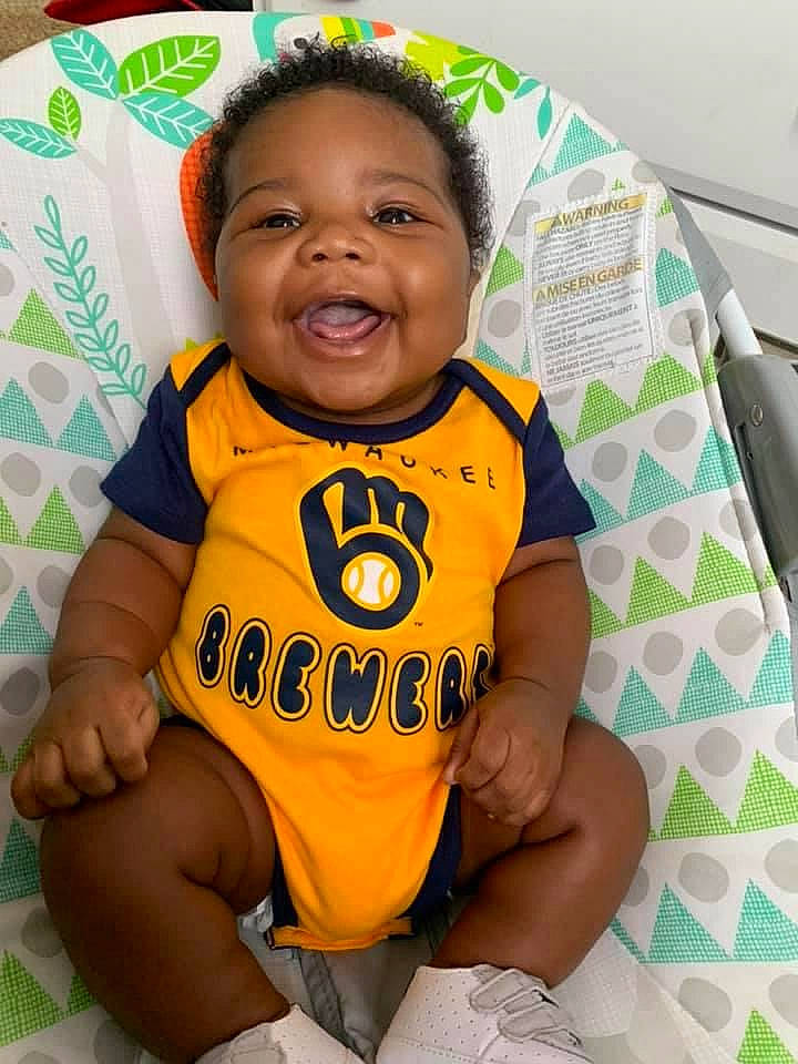 Cartier joined the competition — help win amazing prizes! arm, baby, baby_safety, baby_toddler_clothing, cheek, child, clothing, comfort, face, happy, head, linens, neck, outerwear, person, skin, sleeve, smile, t_shirt, thigh