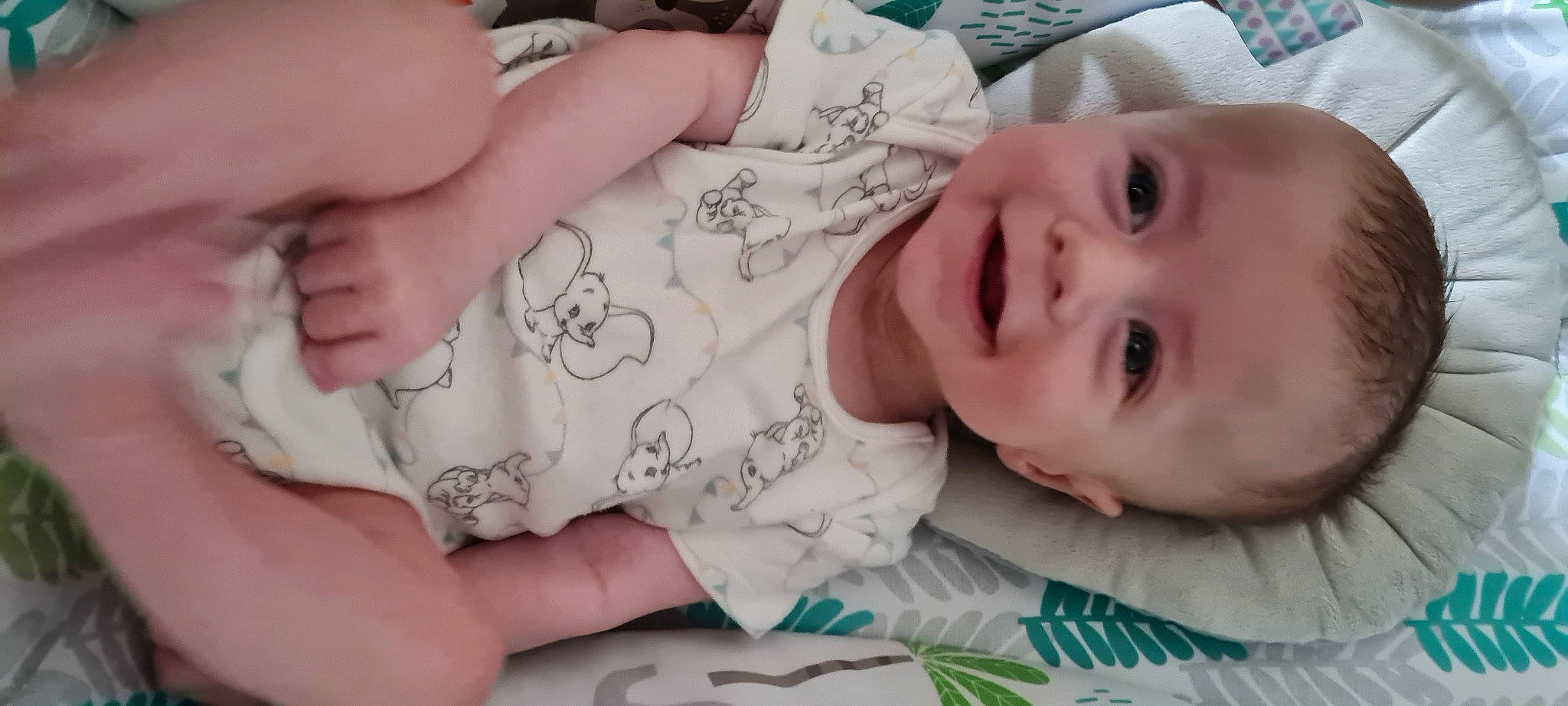 Dylan joined the competition — help win amazing prizes! baby, baby_toddler_clothing, cheek, comfort, eye, eyebrow, eyelash, finger, gesture, hand, happy, human, human_body, iris, joy, lip, mouth, nose, person, skin