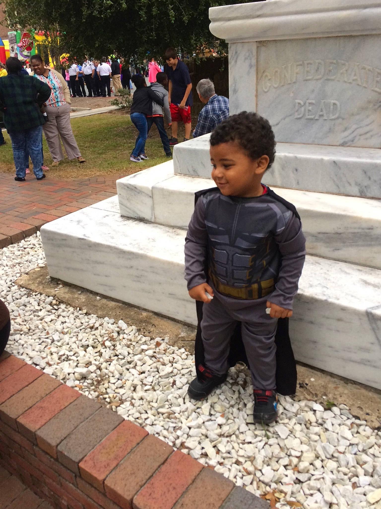 Jonathon is registered to the contest to win money with this photo: child, person, sitting, temple, toddler, tourism, tree