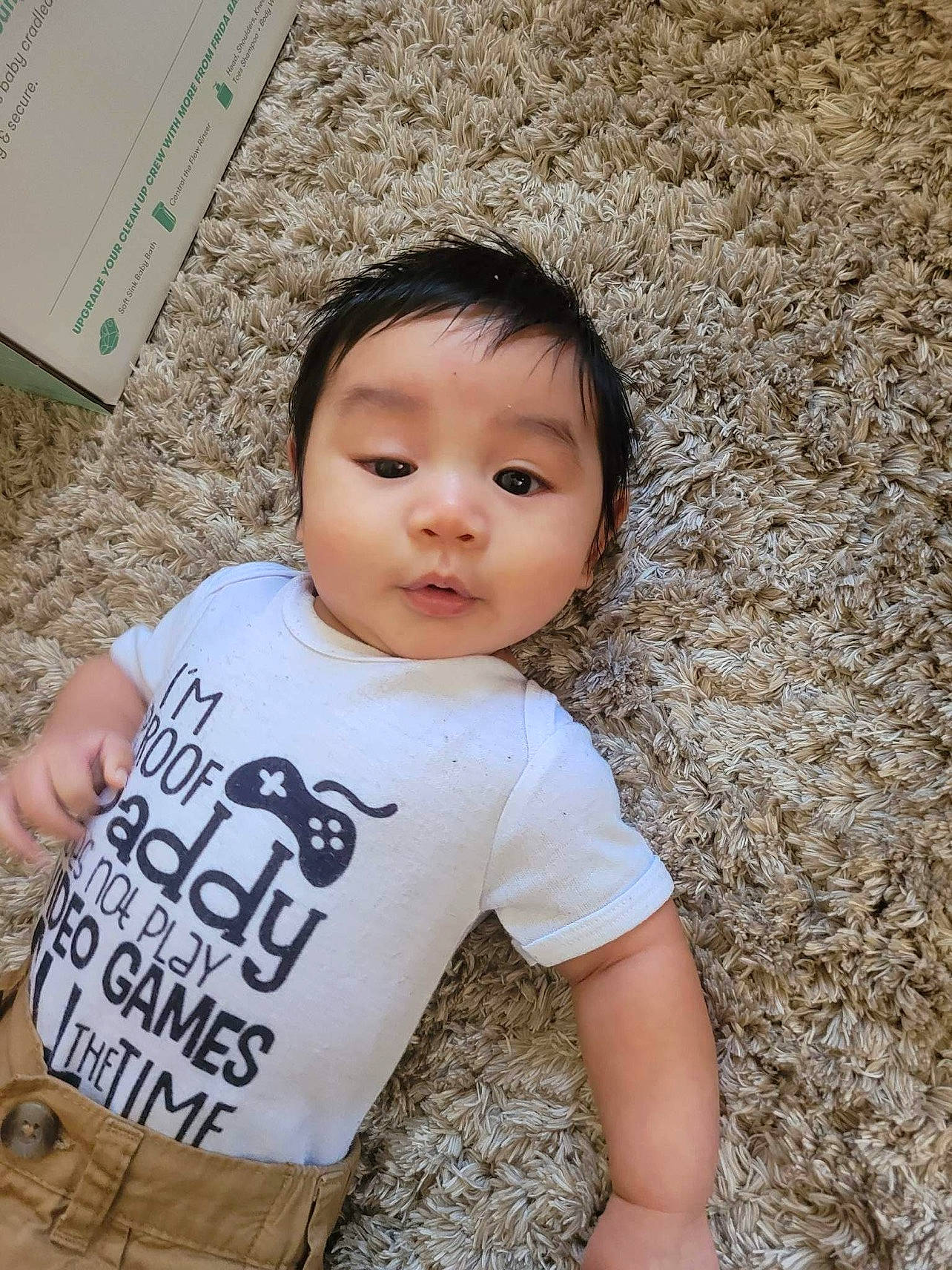 Ardyn is registered to the contest to win money with this photo: baby_toddler_clothing, cheek, chin, eye, face, flash_photography, flooring, fun, grass, hair, hairstyle, happy, head, neck, nose, person, skin, sleeve, t_shirt, toddler